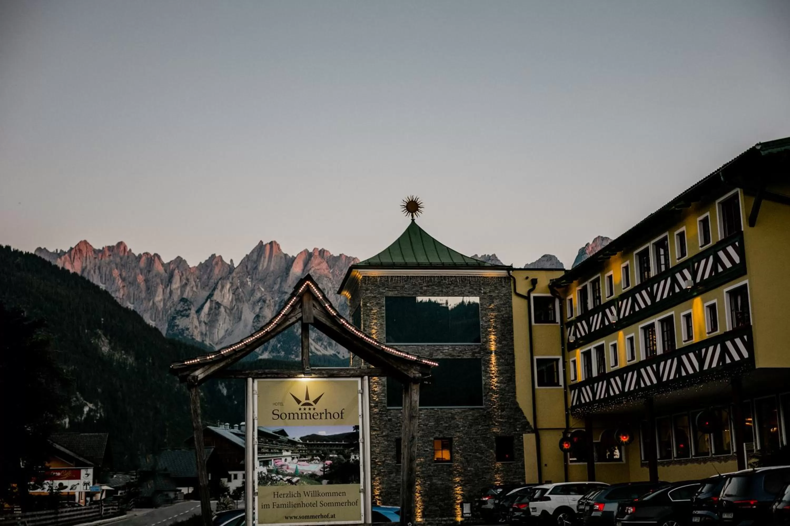 Property building in Hotel Sommerhof