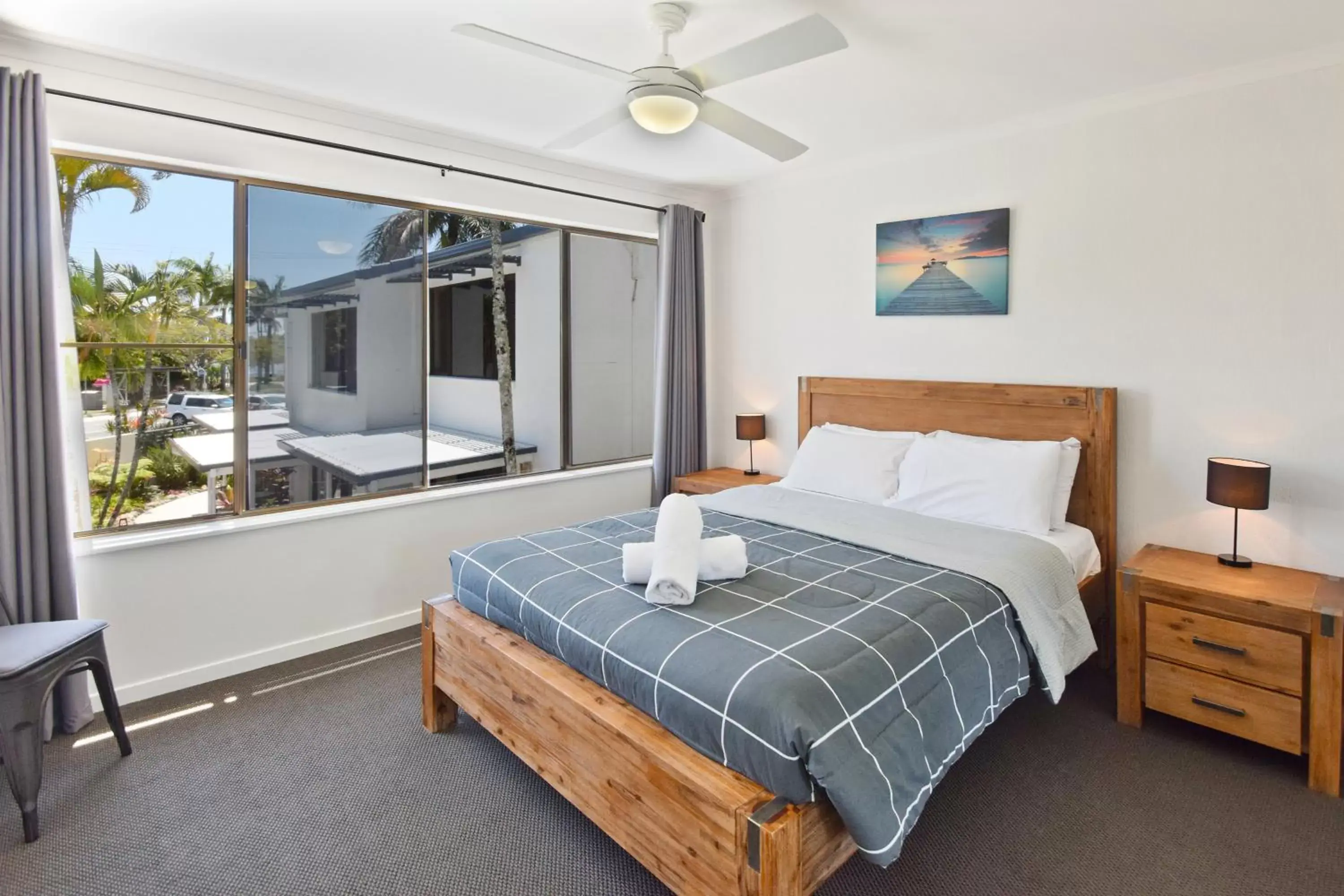 Bedroom, Bed in Noosa Place Resort