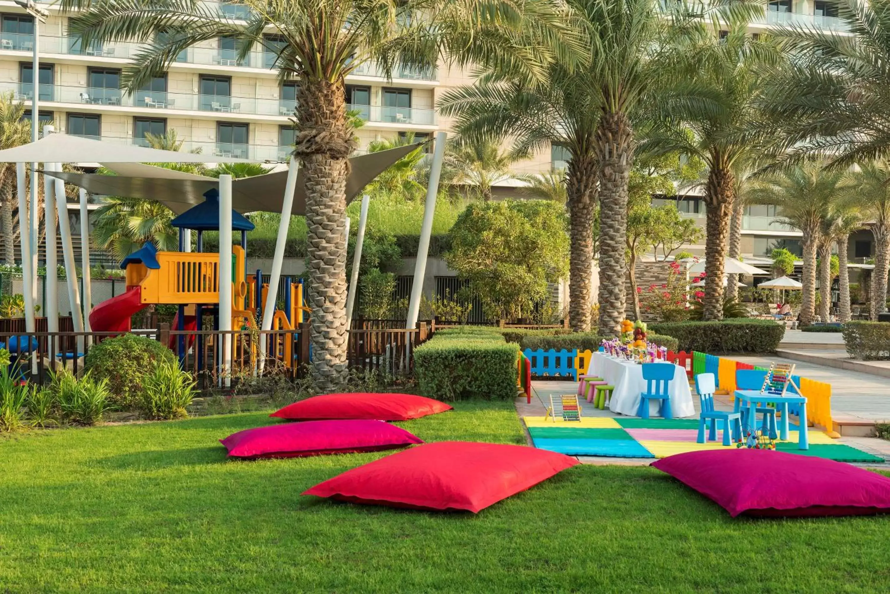 Children play ground in Radisson Blu Hotel, Abu Dhabi Yas Island