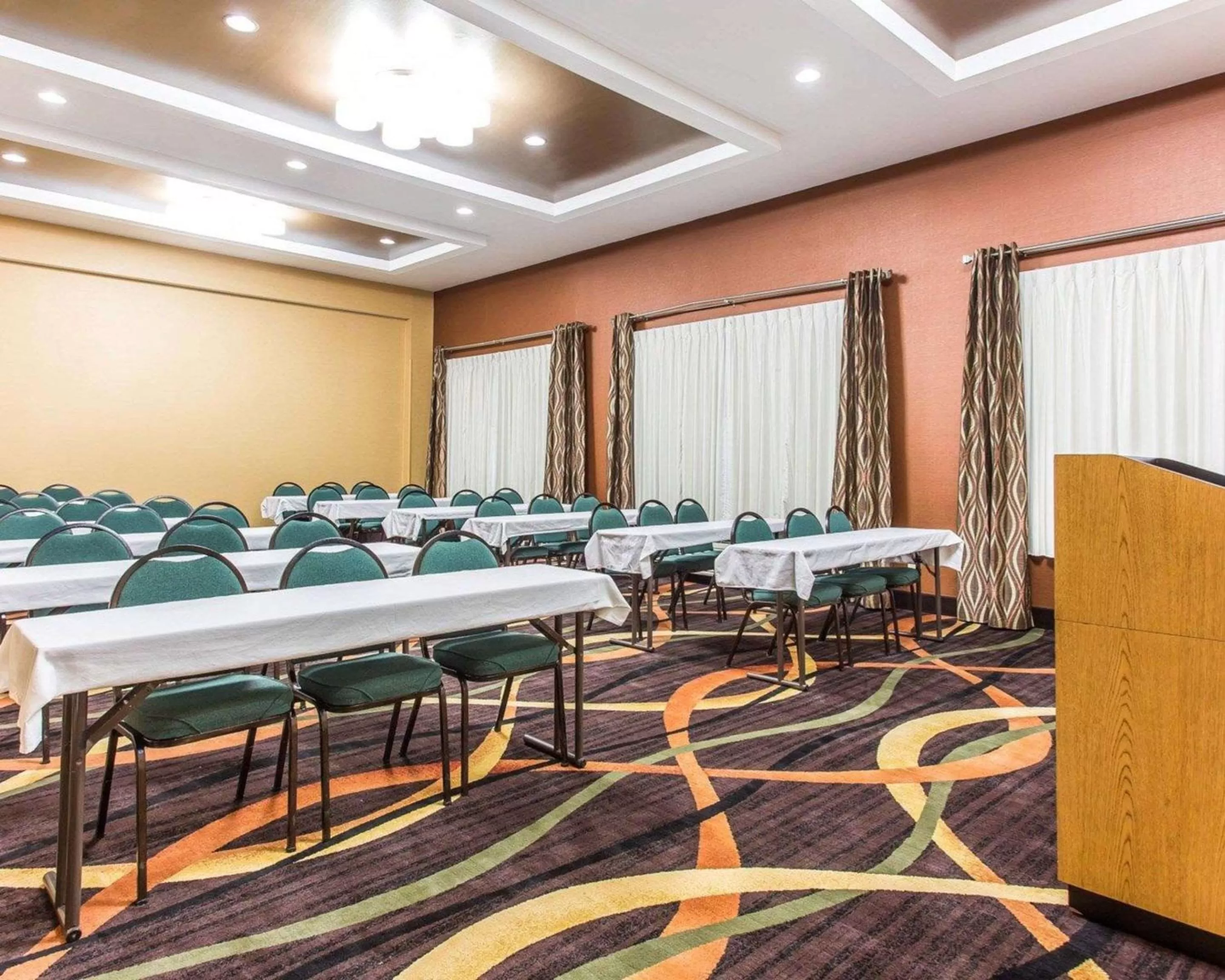 On site in Quality Inn Lincolnton