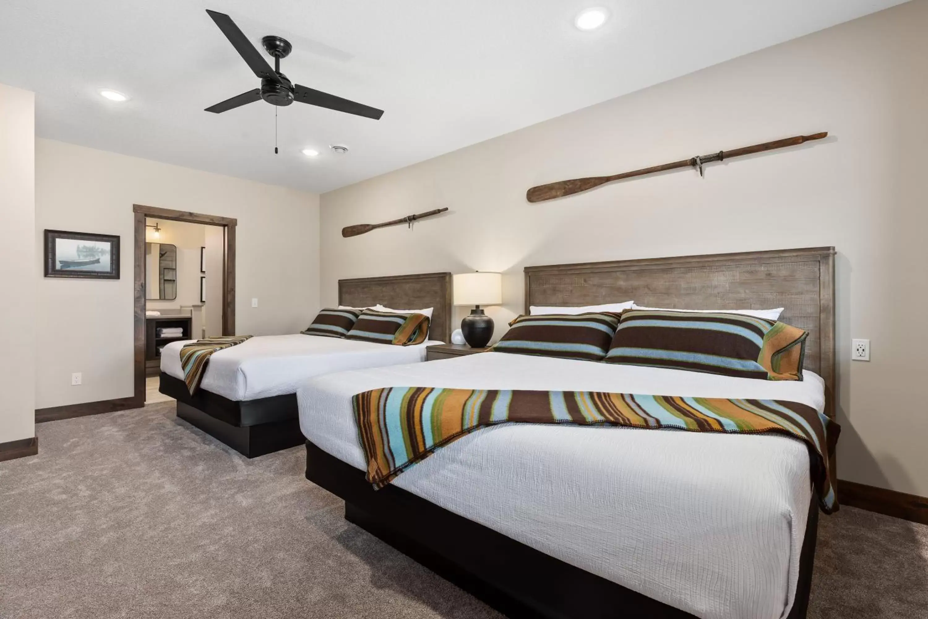 Bed in Quarterdeck Resort