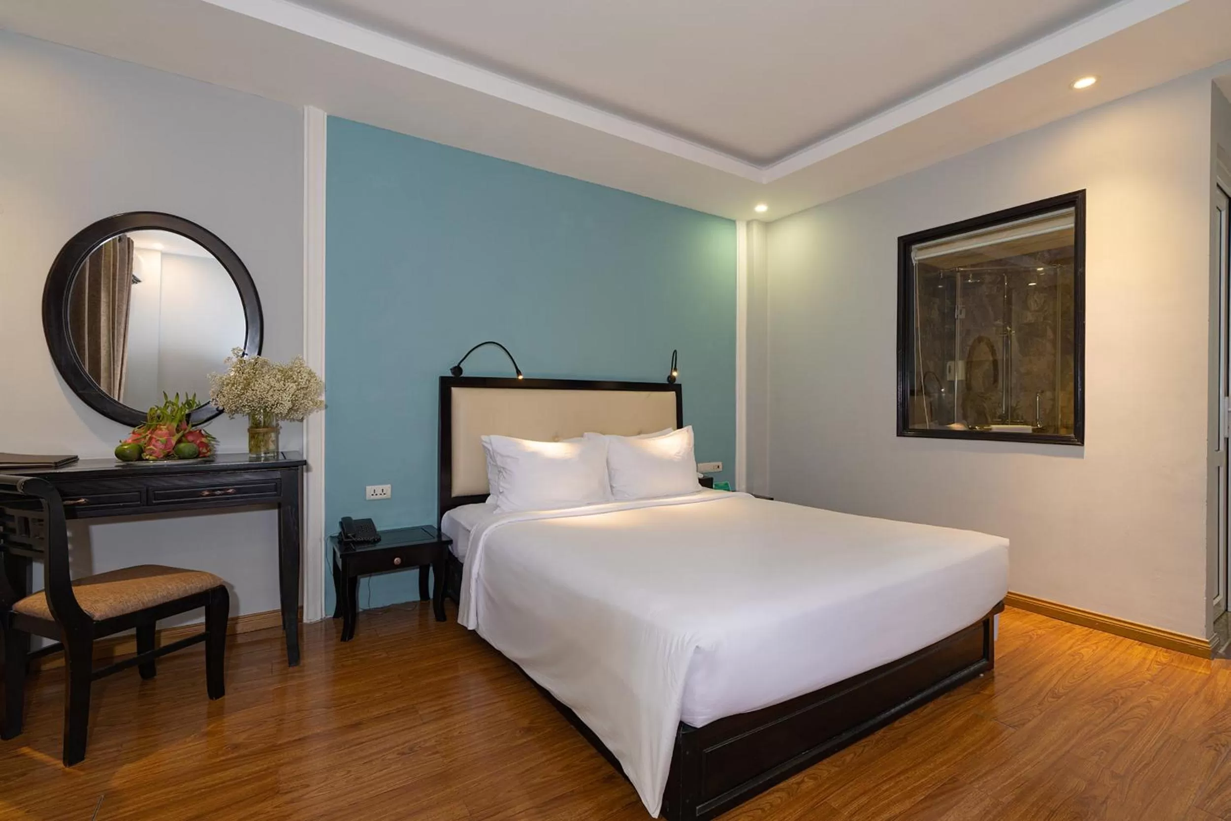 Bed in Hoian Sincerity Hotel & Spa