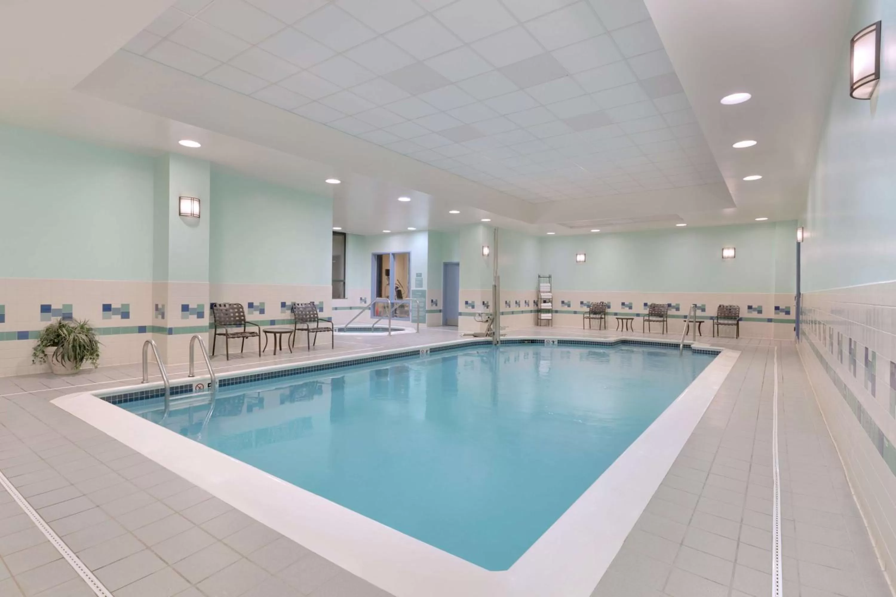 Fitness centre/facilities in Hilton Garden Inn Worcester