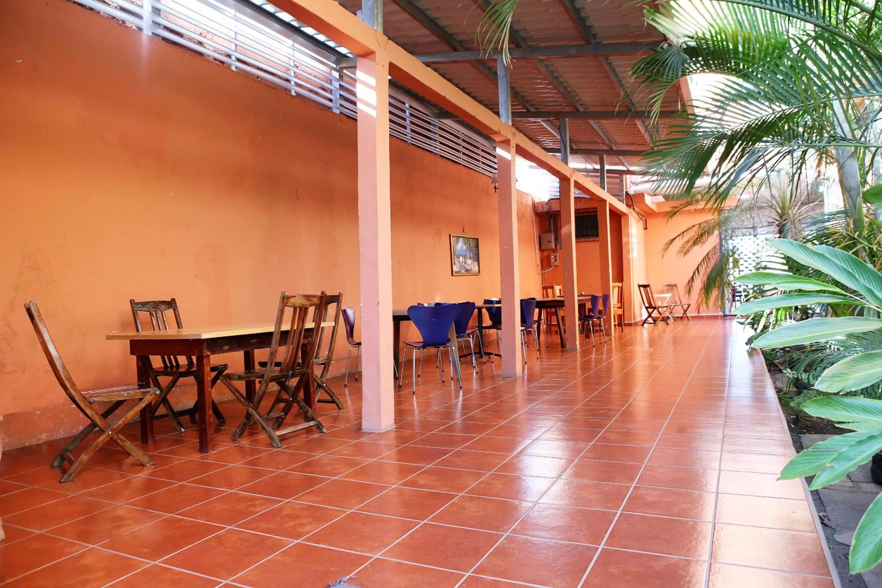 Patio in Hotel Valerie