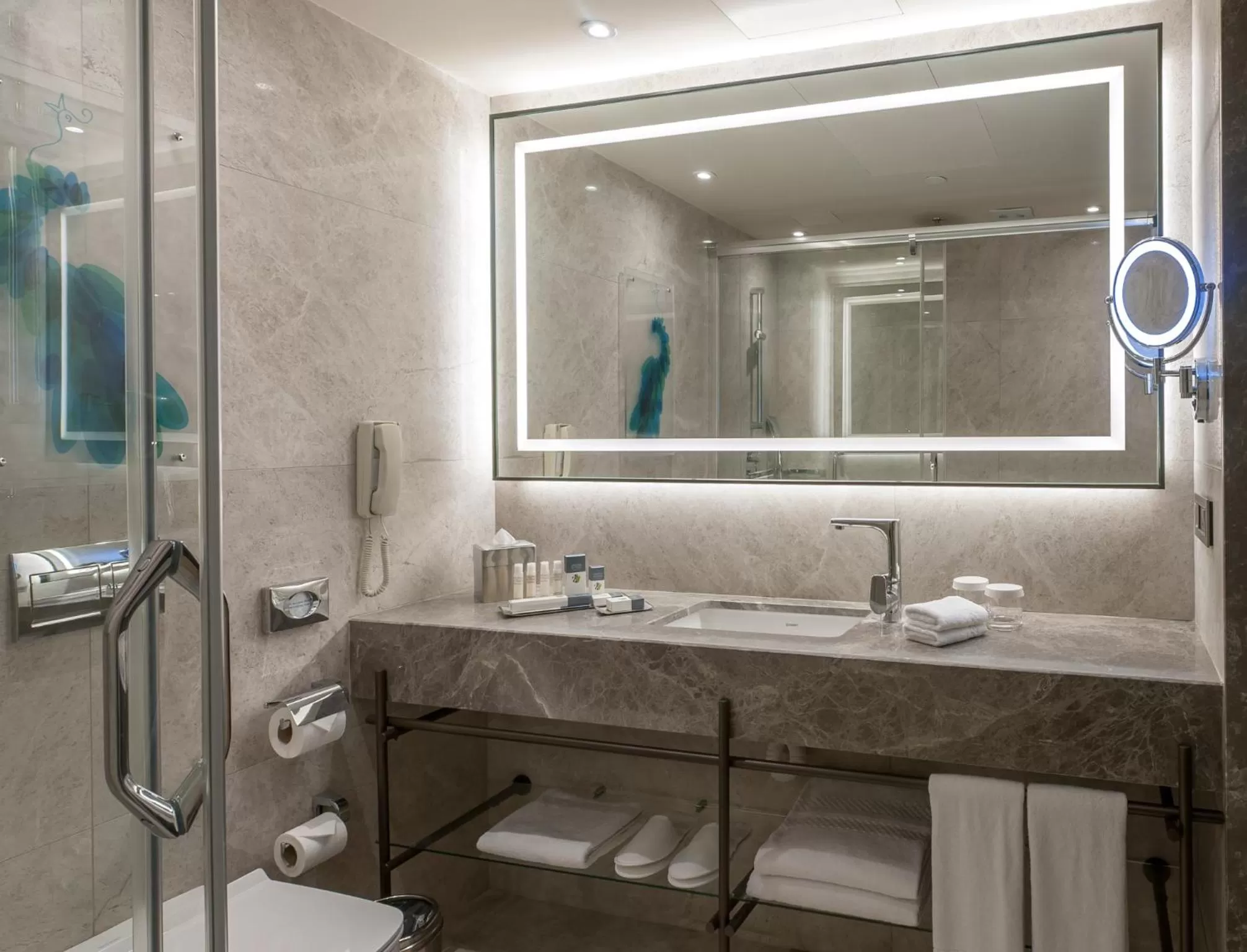 Shower in DoubleTree by Hilton Istanbul - Sirkeci