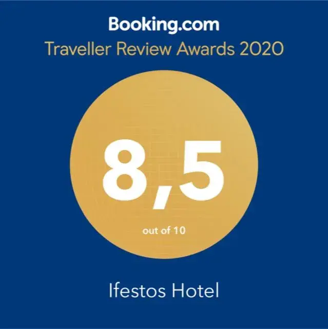 Certificate/Award in Ifestos Hotel