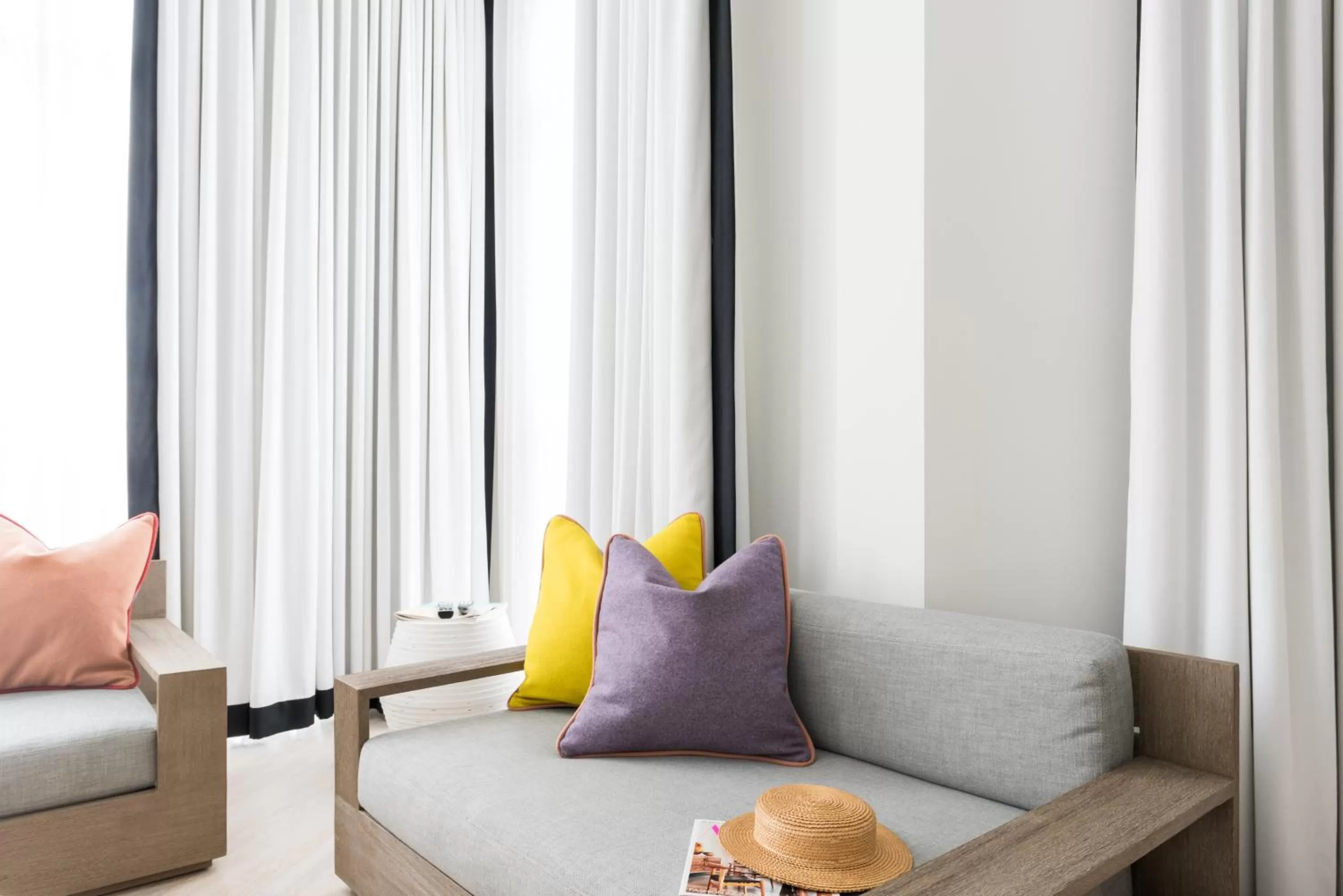 Seating area in Bungalow Hotel