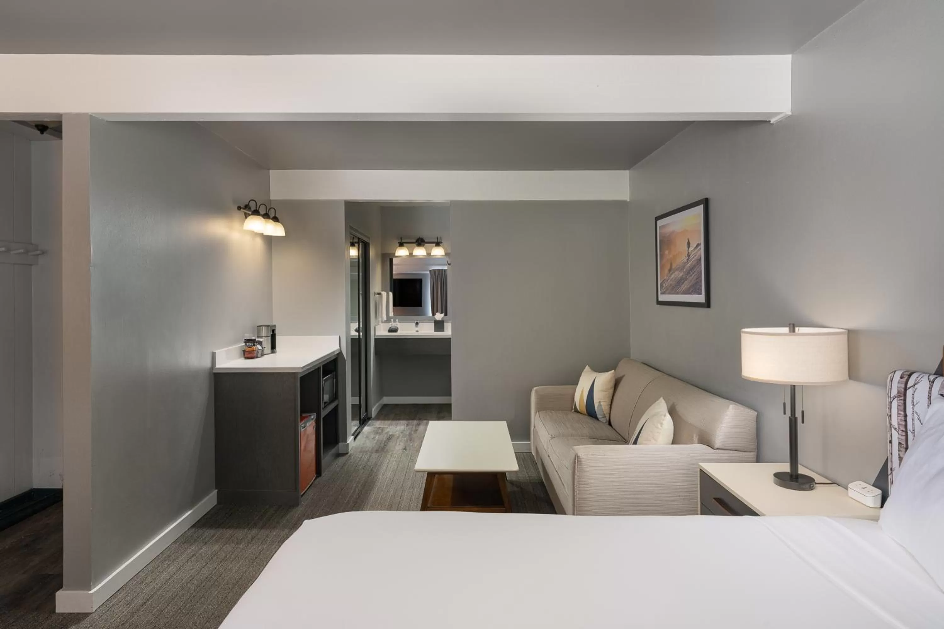 Bedroom, Bed in Tamarack Lodge Sun Valley