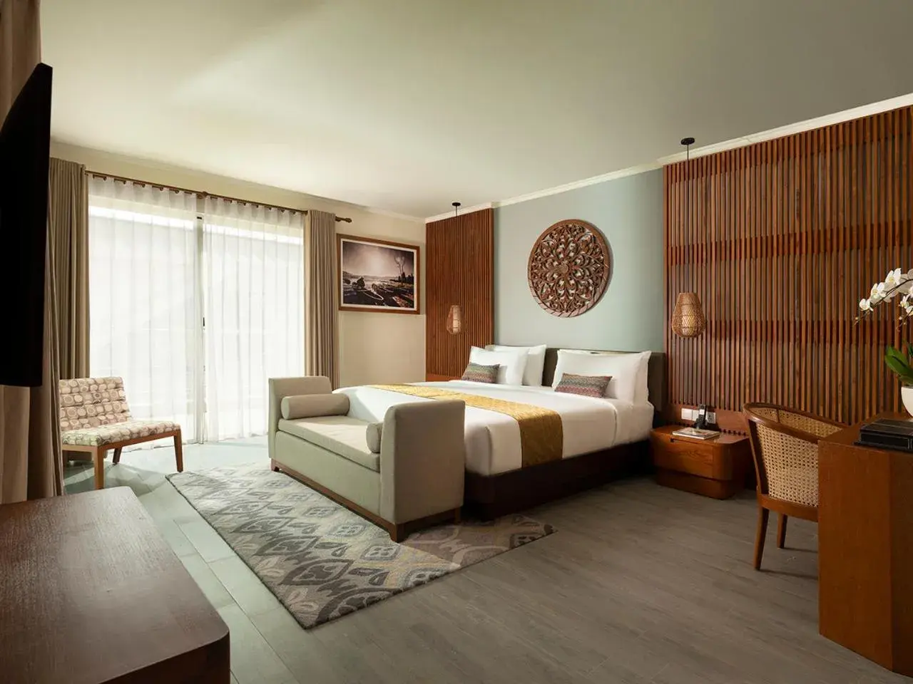 Bed in Anantara Vacation Club Legian