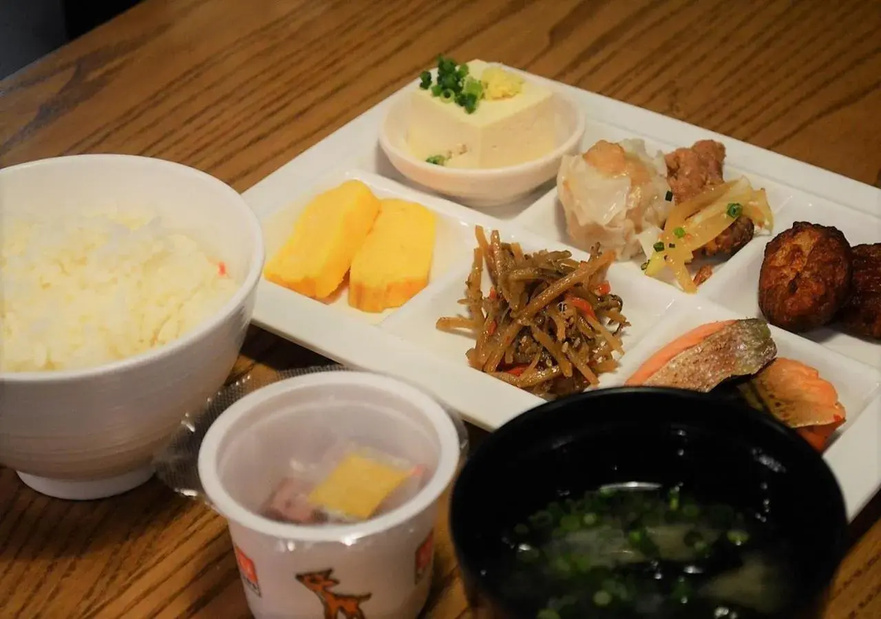 Buffet breakfast, Food in Apa Hotel Kagoshima-Chuo-Ekimae