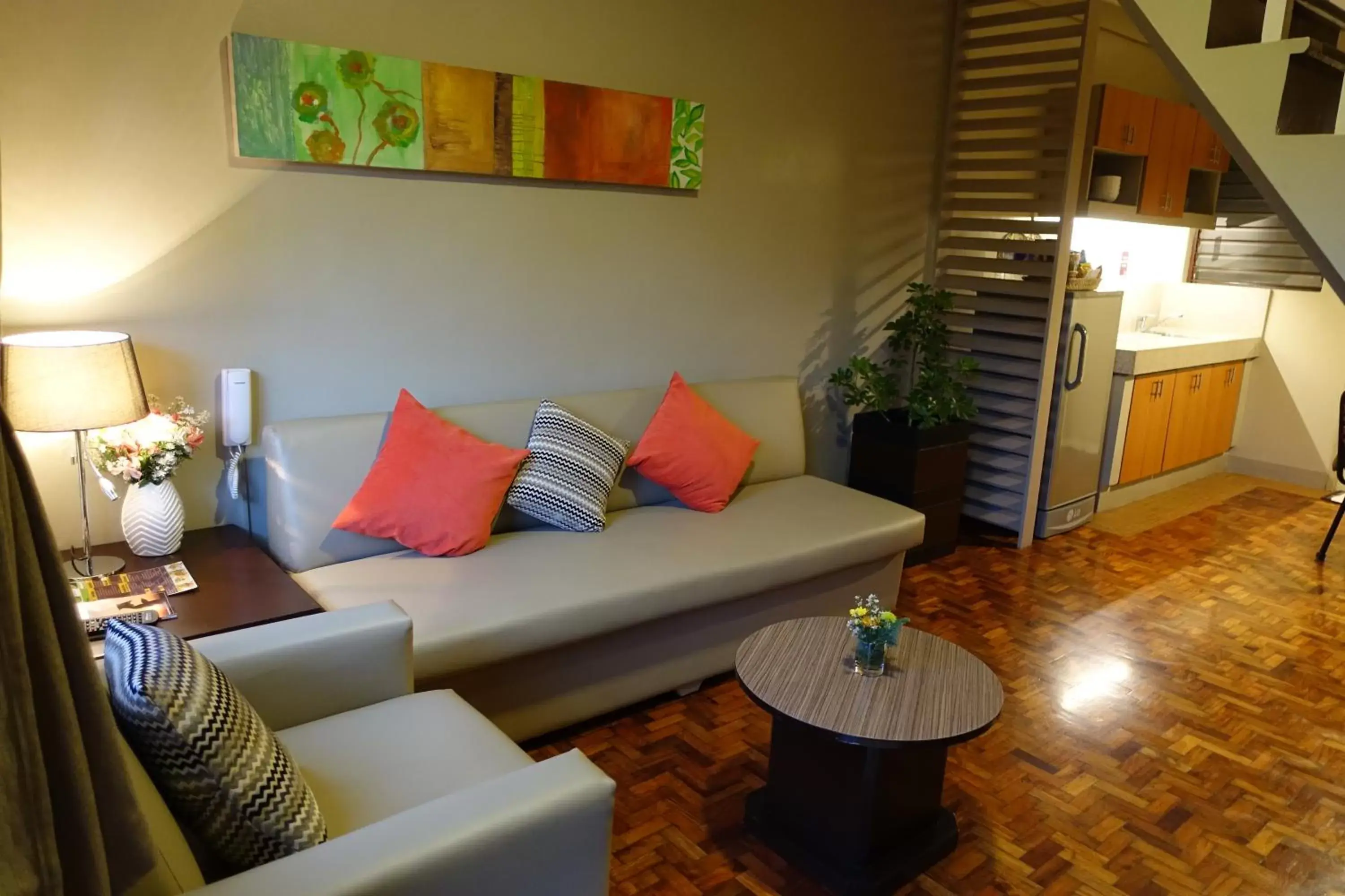 Living room, Seating Area in Baguio Holiday Villas