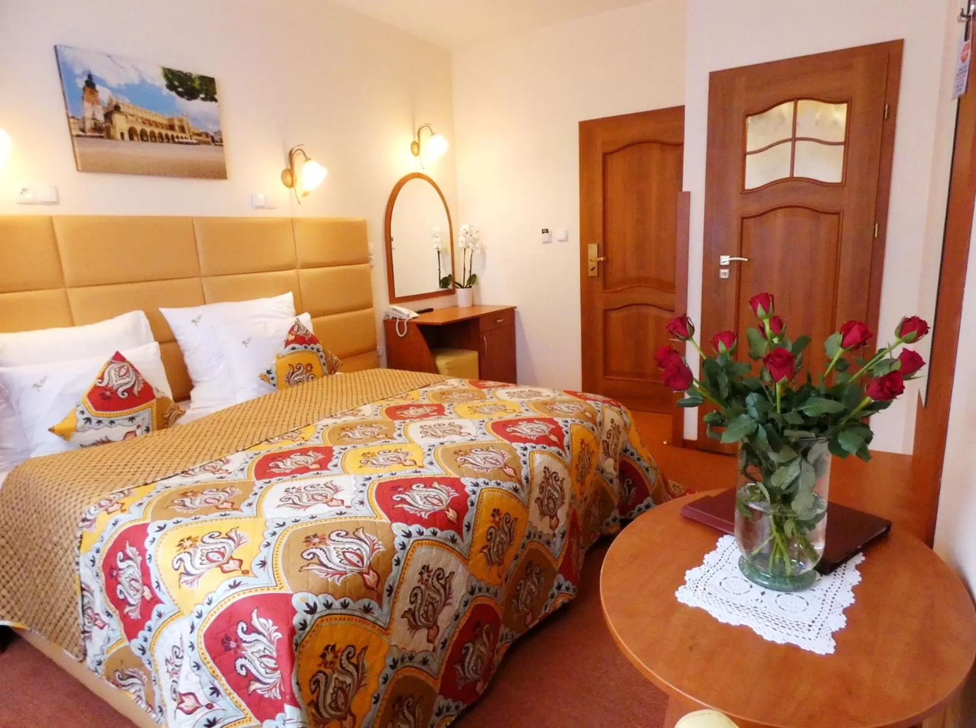 Bed in Aparthotel Adler