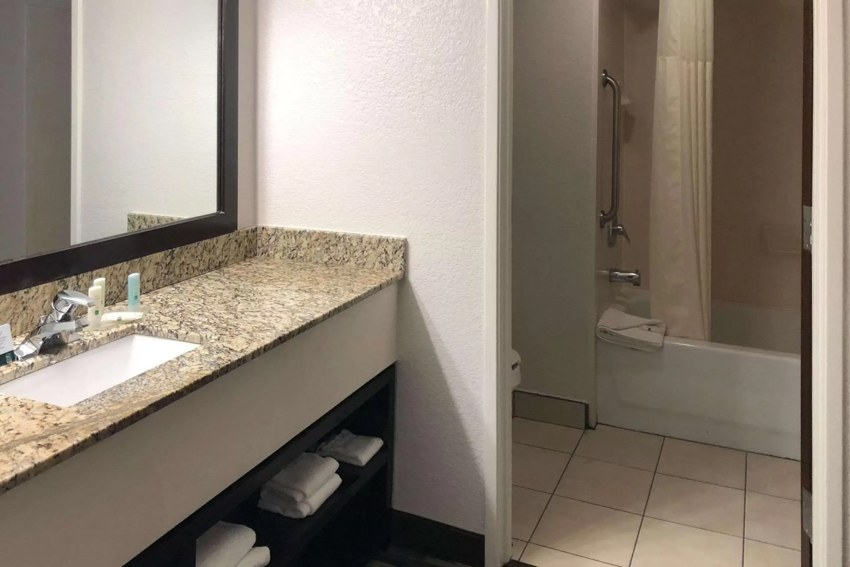 Bathroom in Quality Inn & Suites Denver International Airport