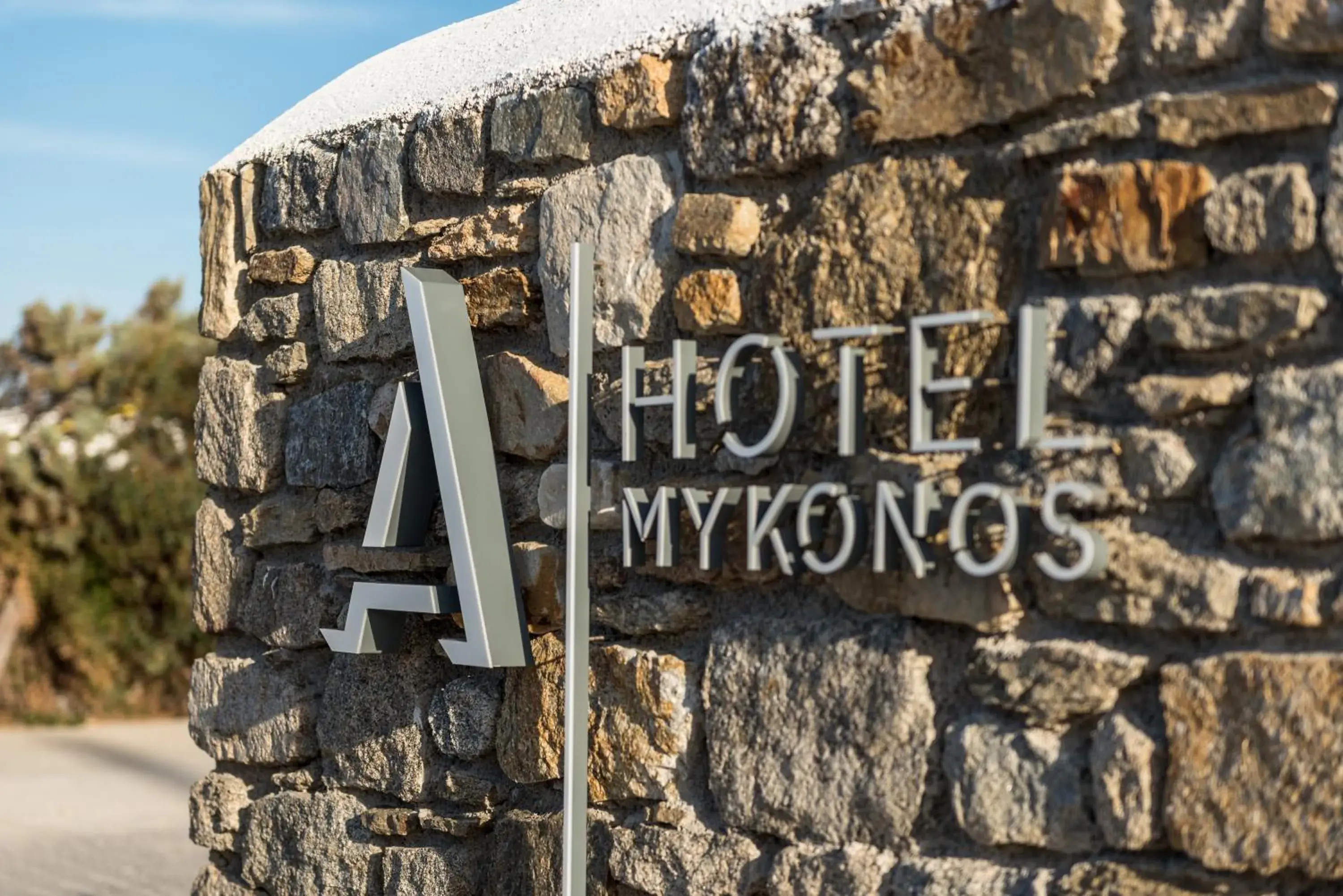 Facade/entrance in A Hotel Mykonos