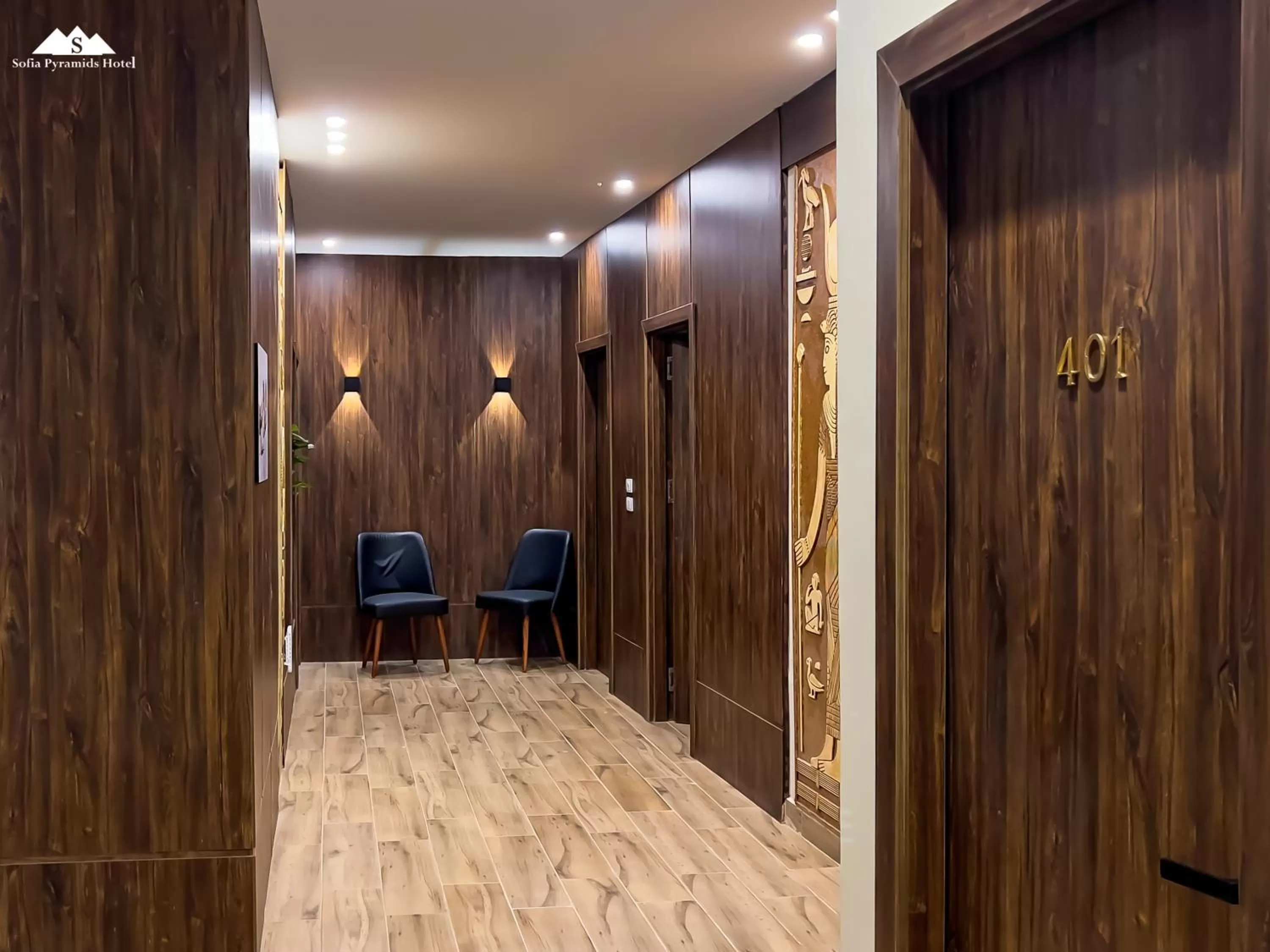 Patio in Sofia Pyramids Hotel