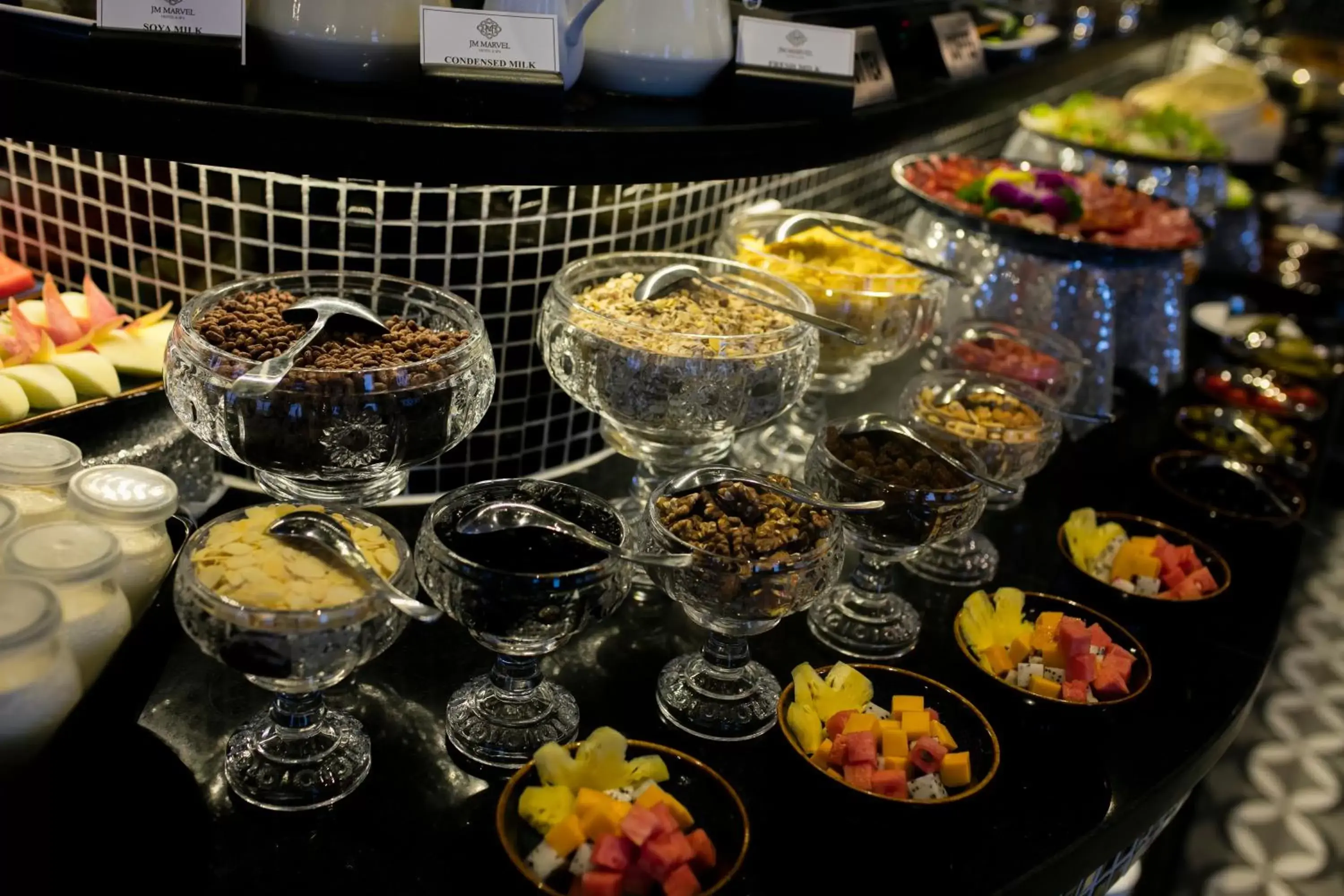 Continental breakfast, Food in JM Marvel Hotel & Spa