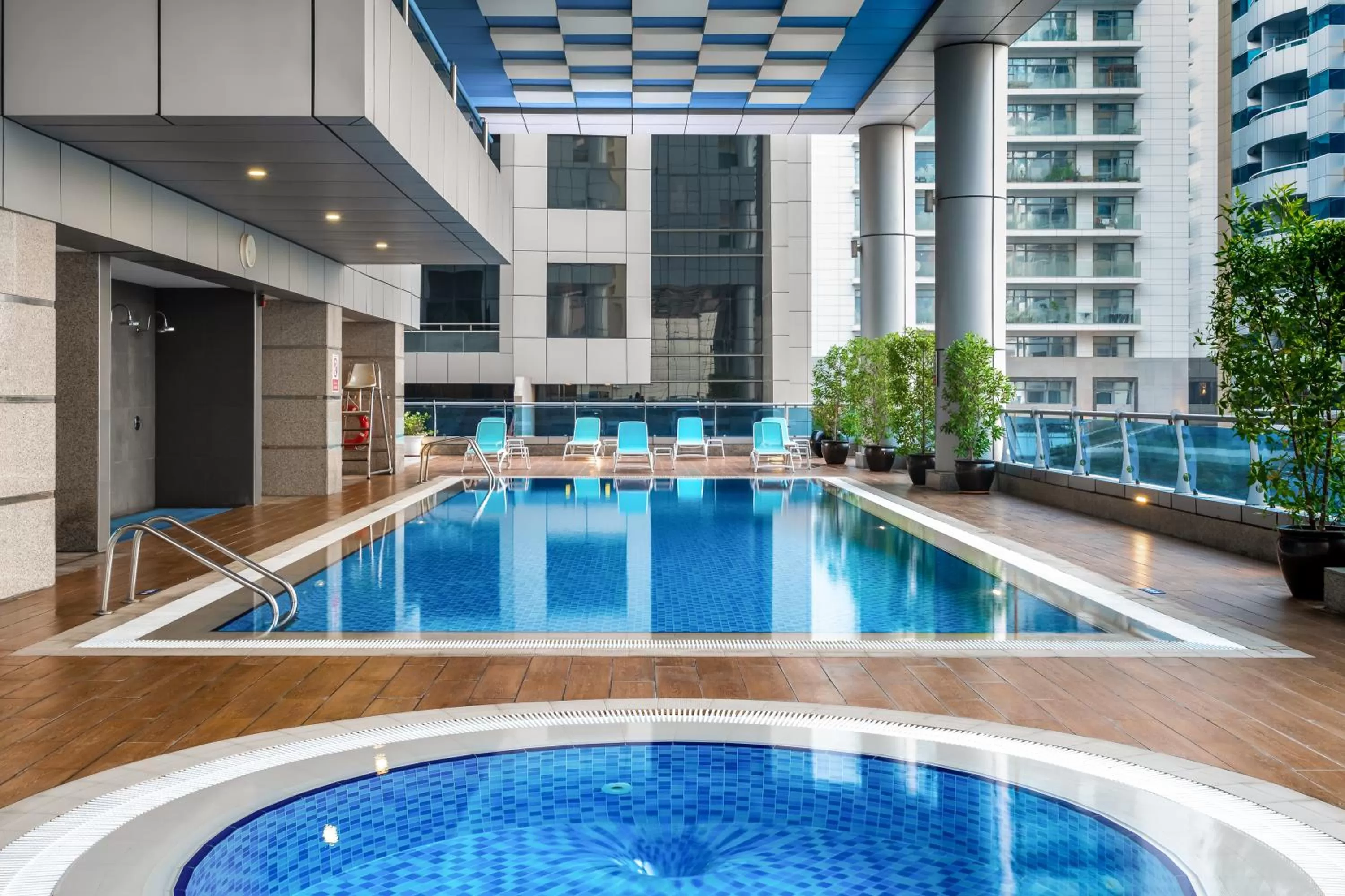 Swimming pool in Ramada by Wyndham Dubai Barsha Heights