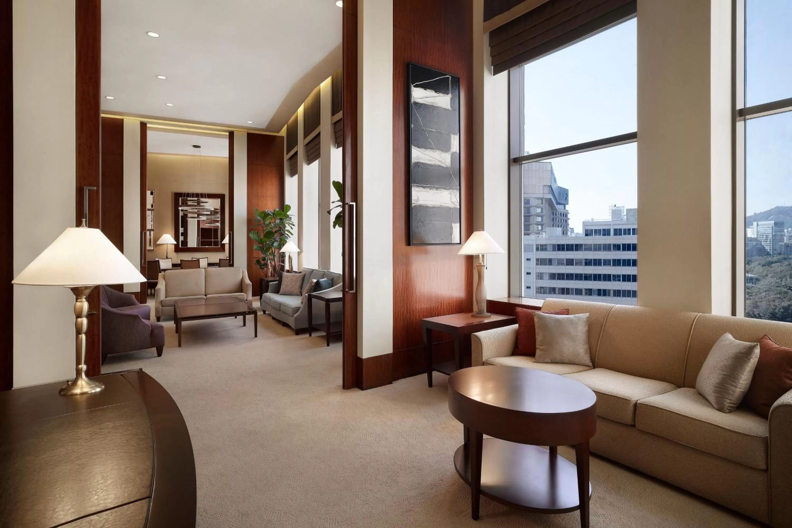Living room in Westin Josun Seoul Hotel