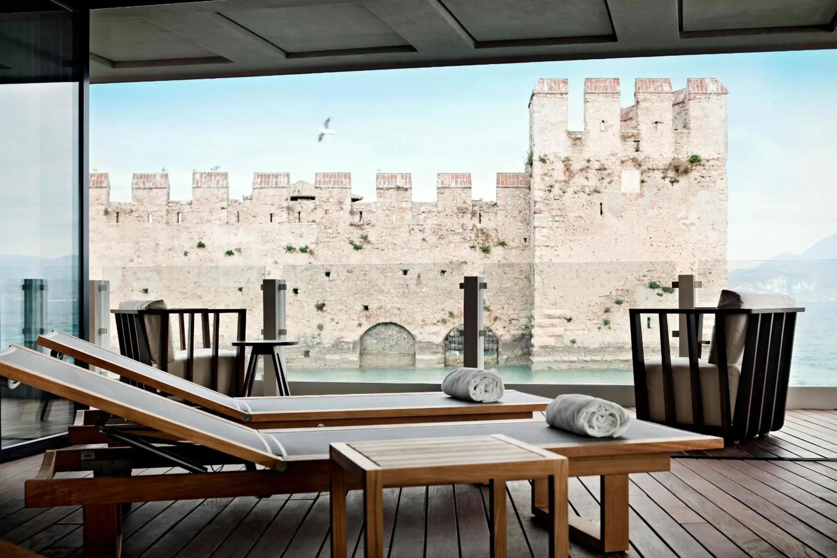 View (from property/room) in Grand Hotel Terme Sirmione View (from property/room) in Grand Hotel Terme Sirmione