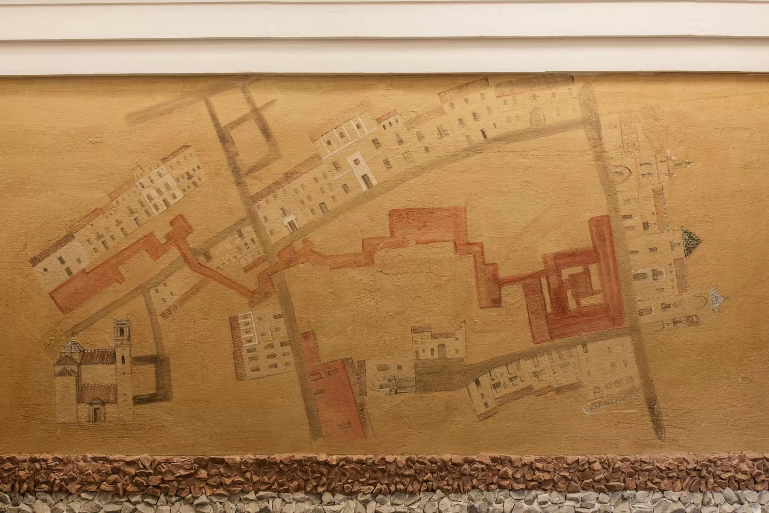 Floor plan in Hotel Las Casas de la Judería