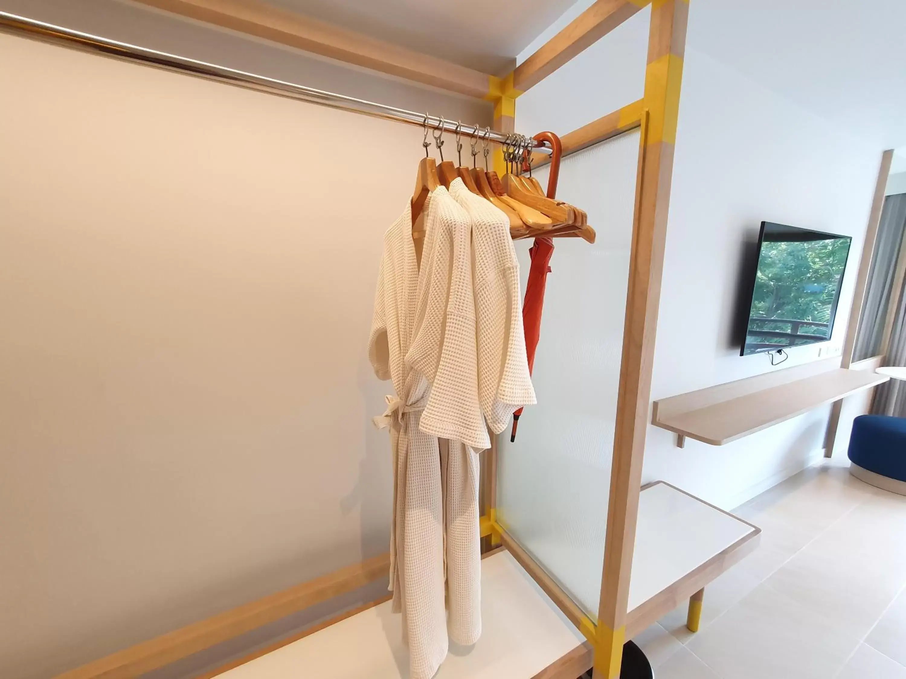 wardrobe in Novotel Rayong Rim Pae Resort