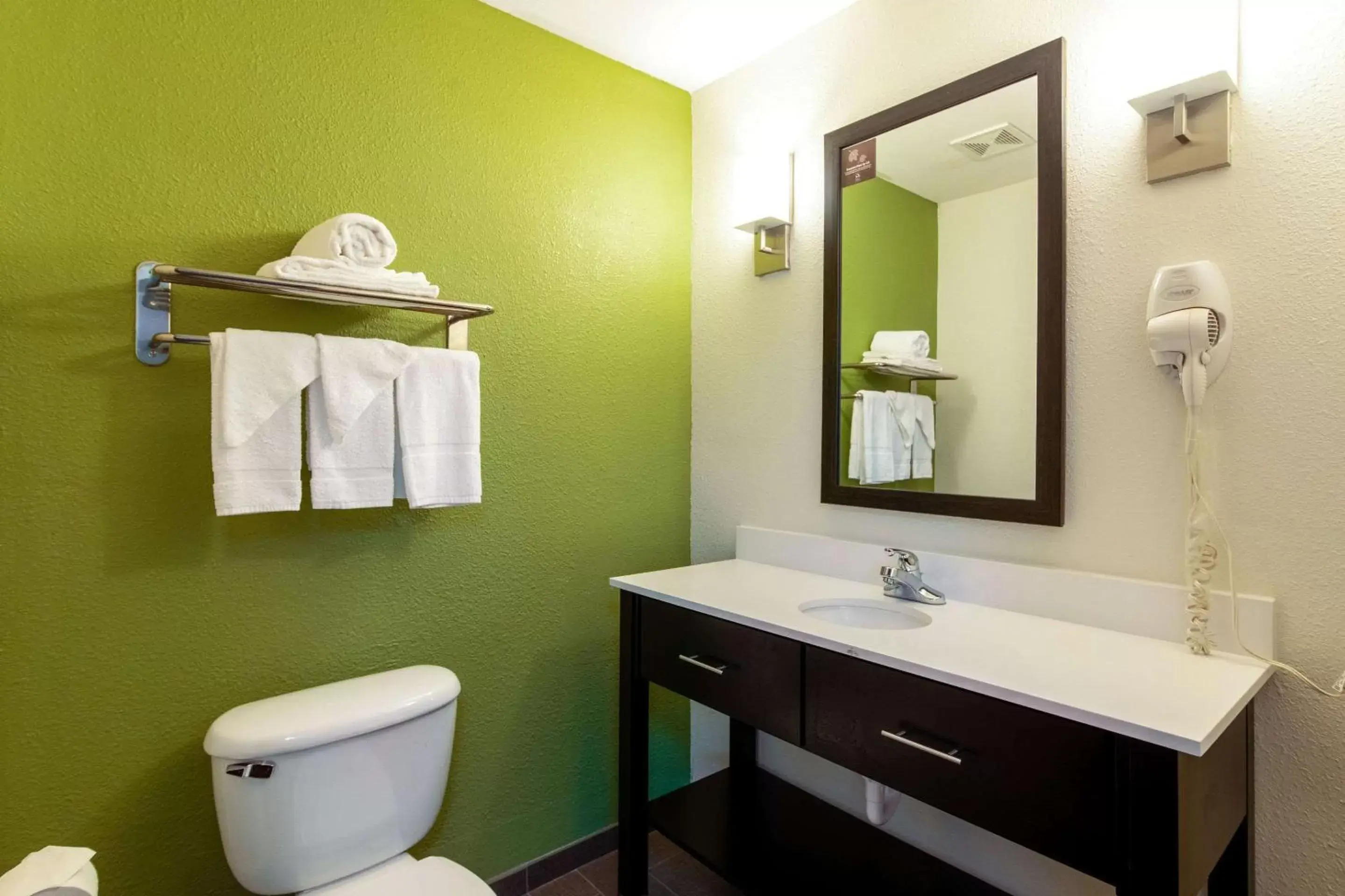 Photo of the whole room, Bathroom in Sleep Inn & Suites Near Fort Cavazos