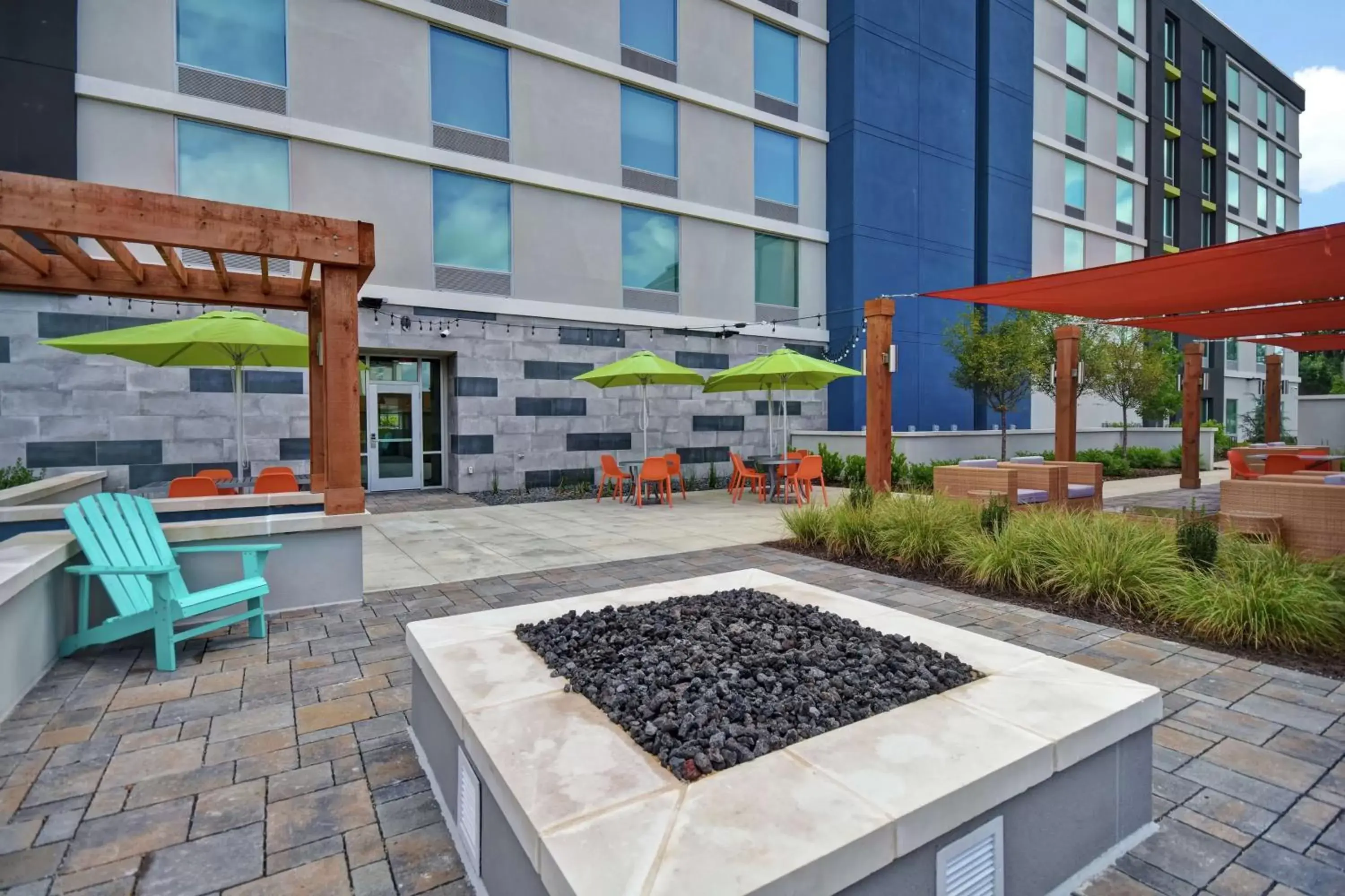 Patio in Home2 Suites By Hilton Atlanta Marietta, Ga