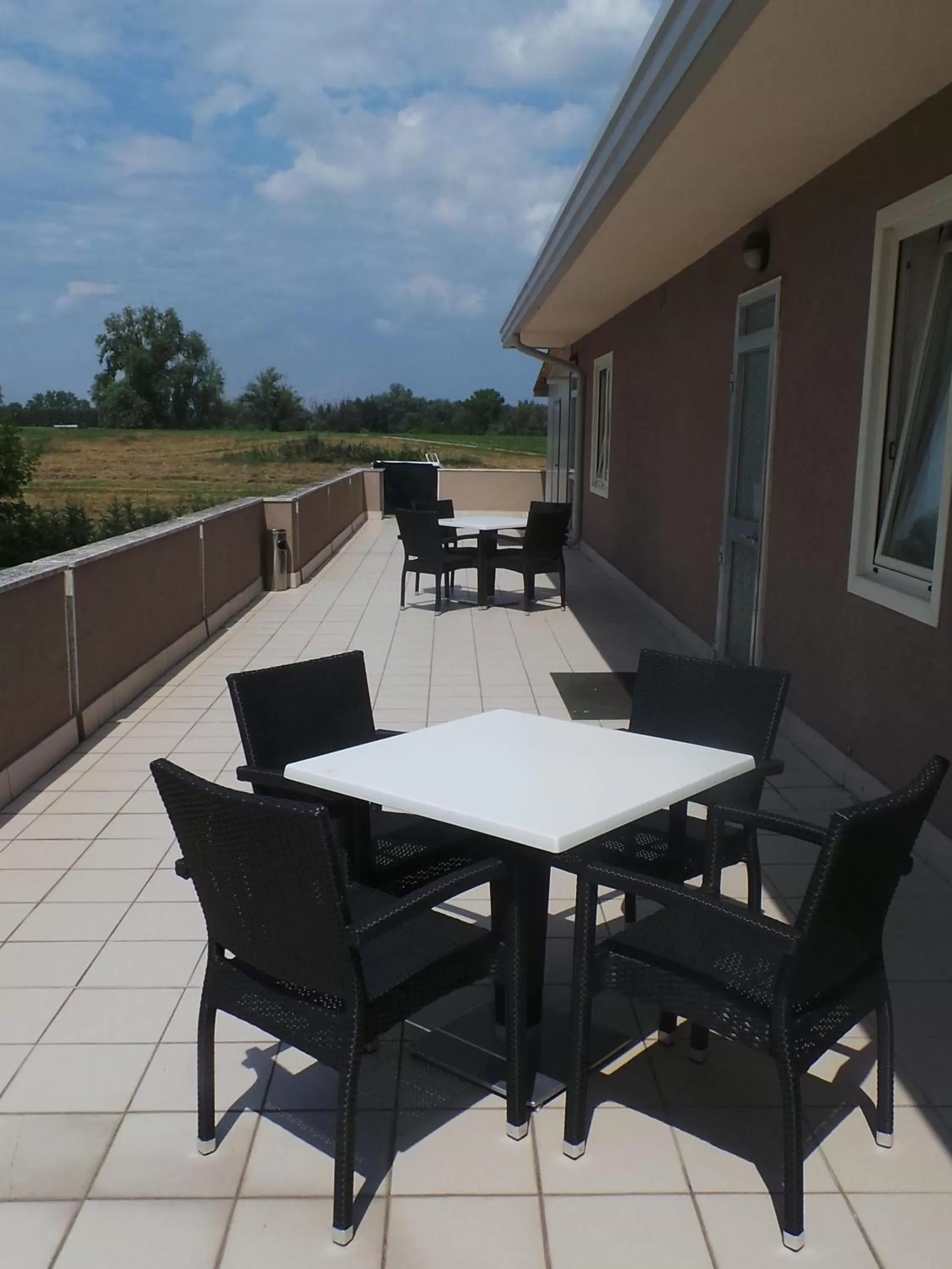 Balcony/Terrace in Albergo Italia