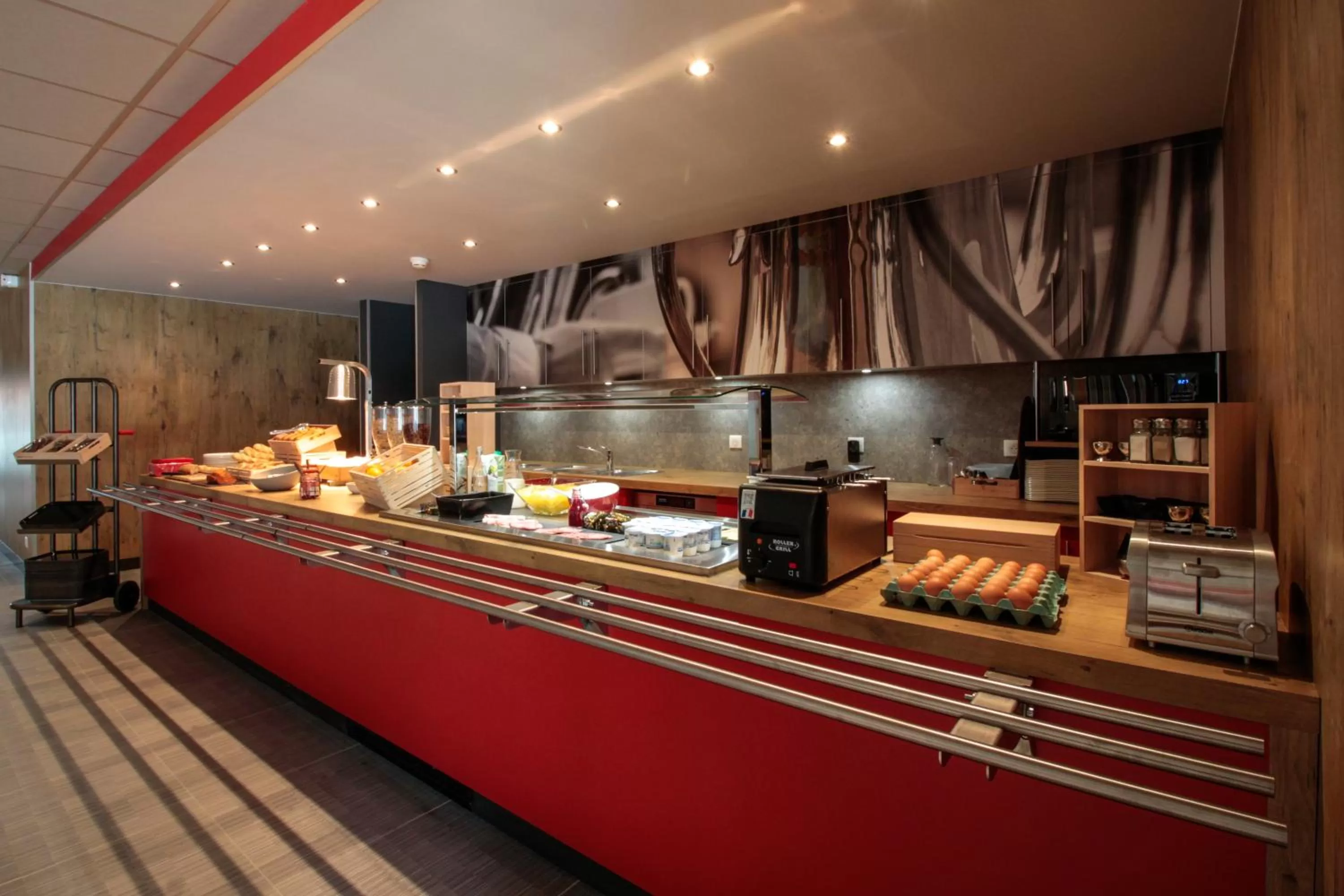 Restaurant/places to eat in ibis Cahors