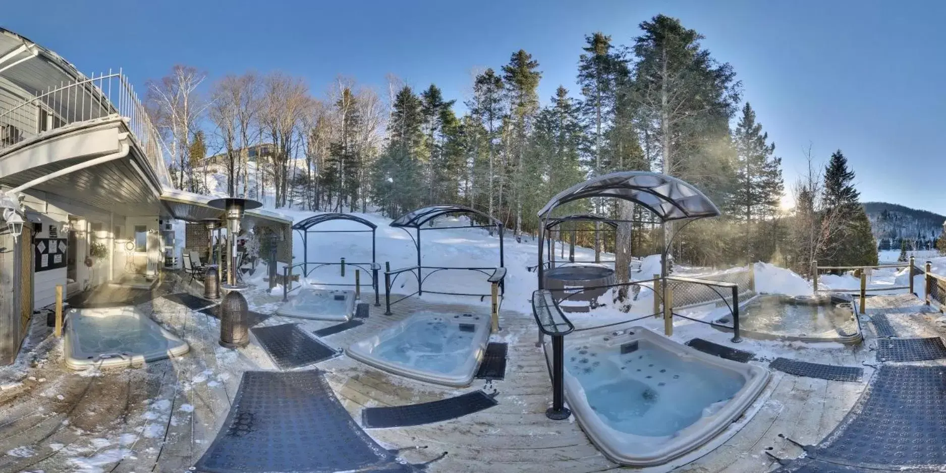 Winter in Auberge Hotel Spa Watel