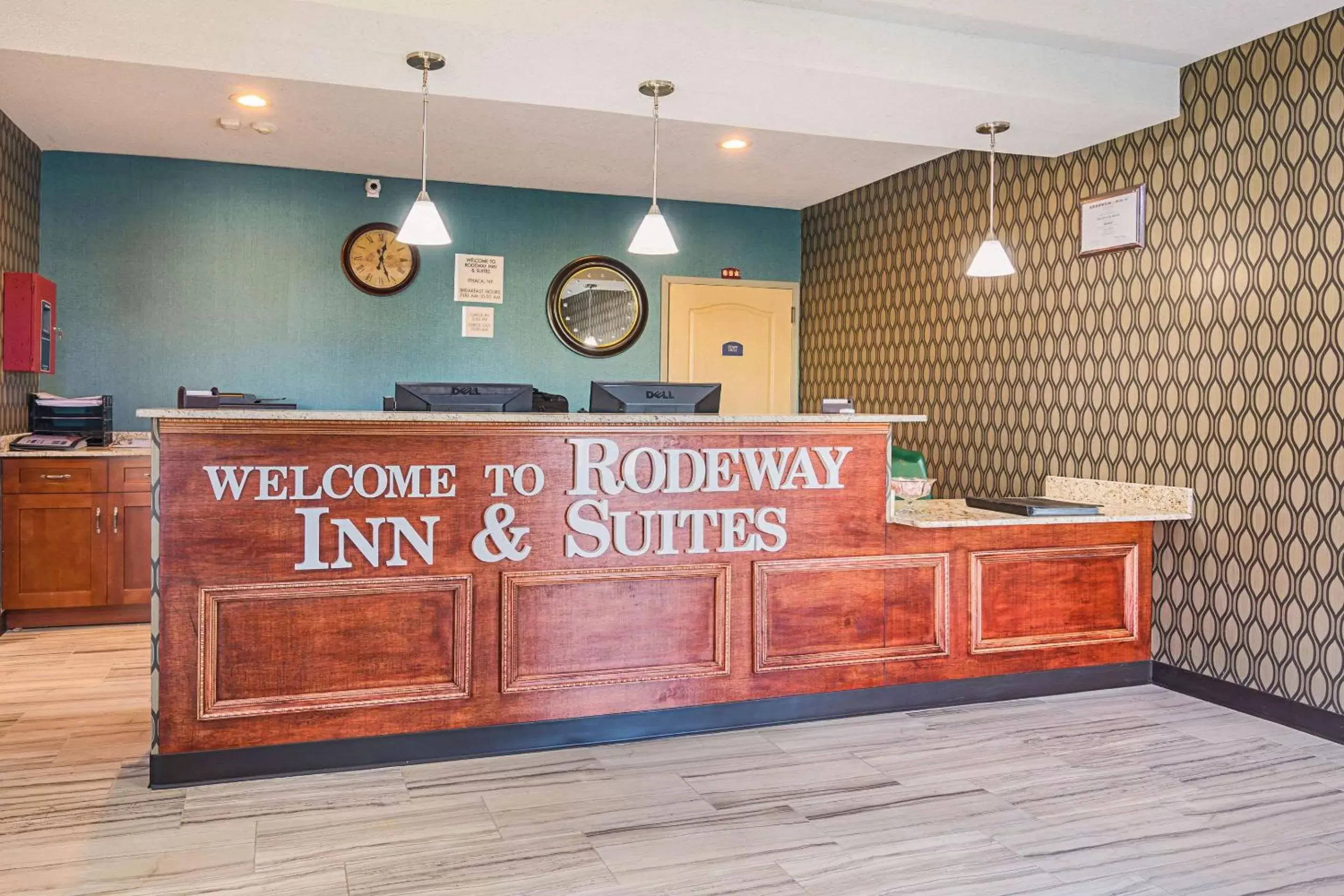 Lobby or reception in Rodeway Inn and Suites Ithaca