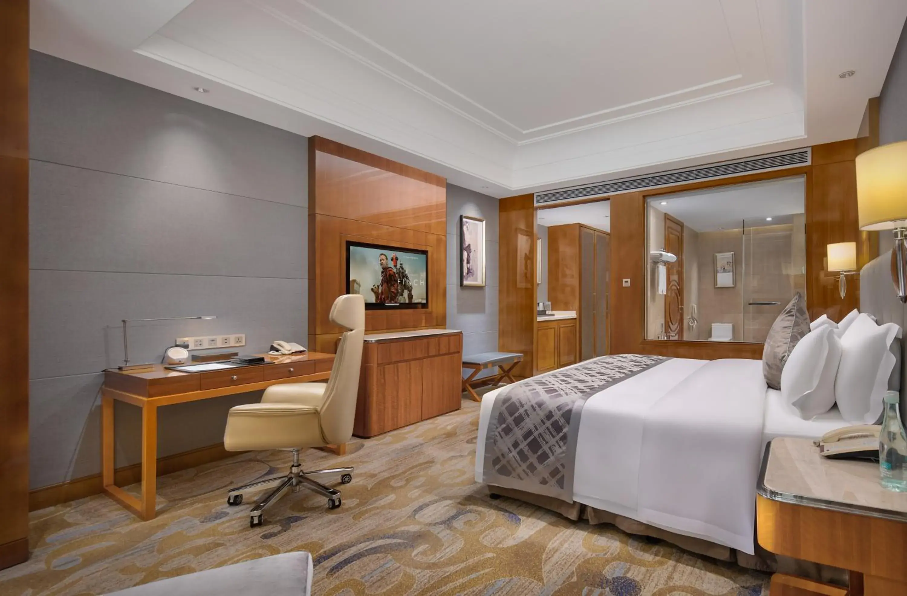 Bedroom in WorldHotel Grand Jiaxing Hunan