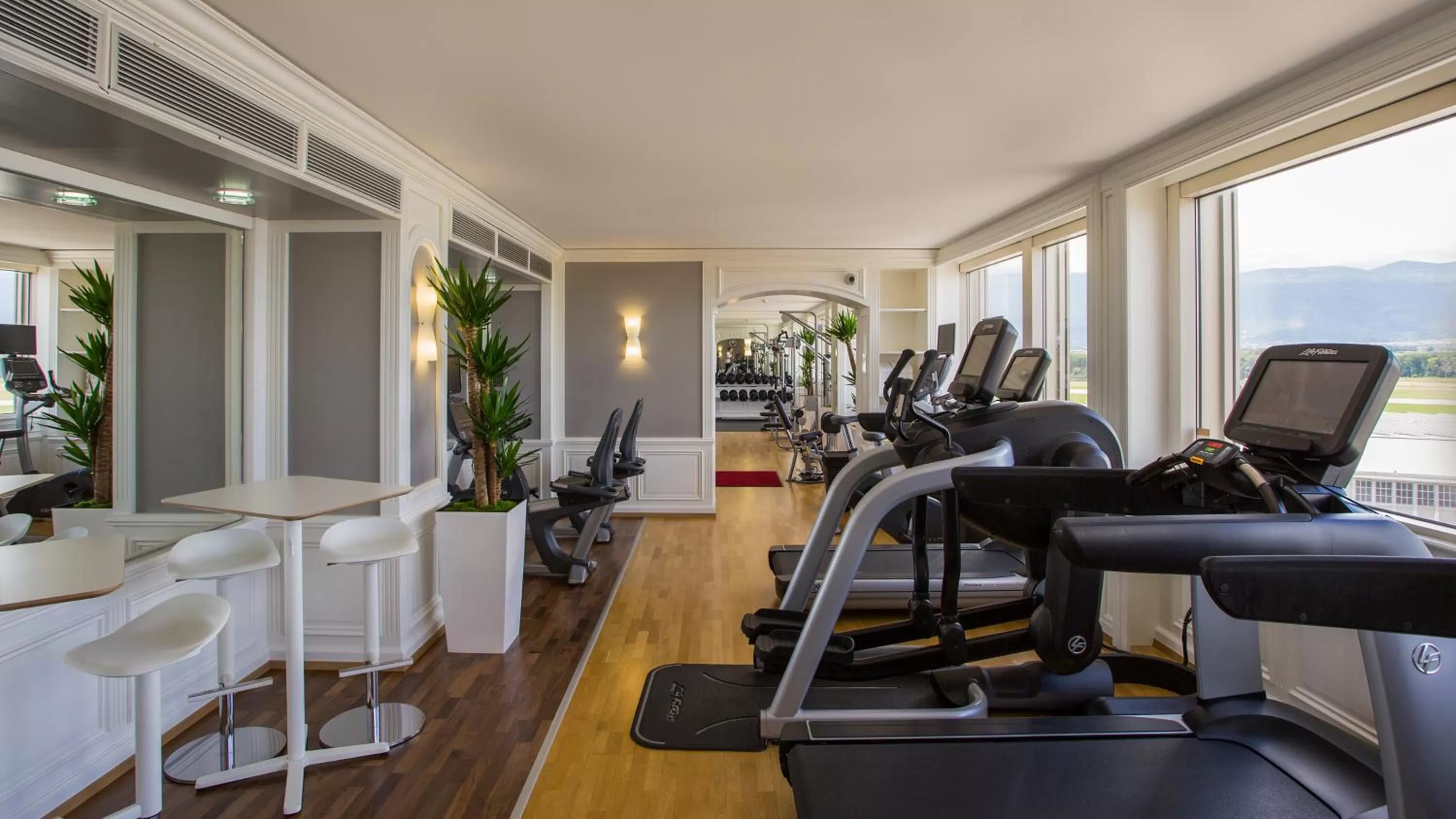Fitness centre/facilities in Mövenpick Hotel Geneva