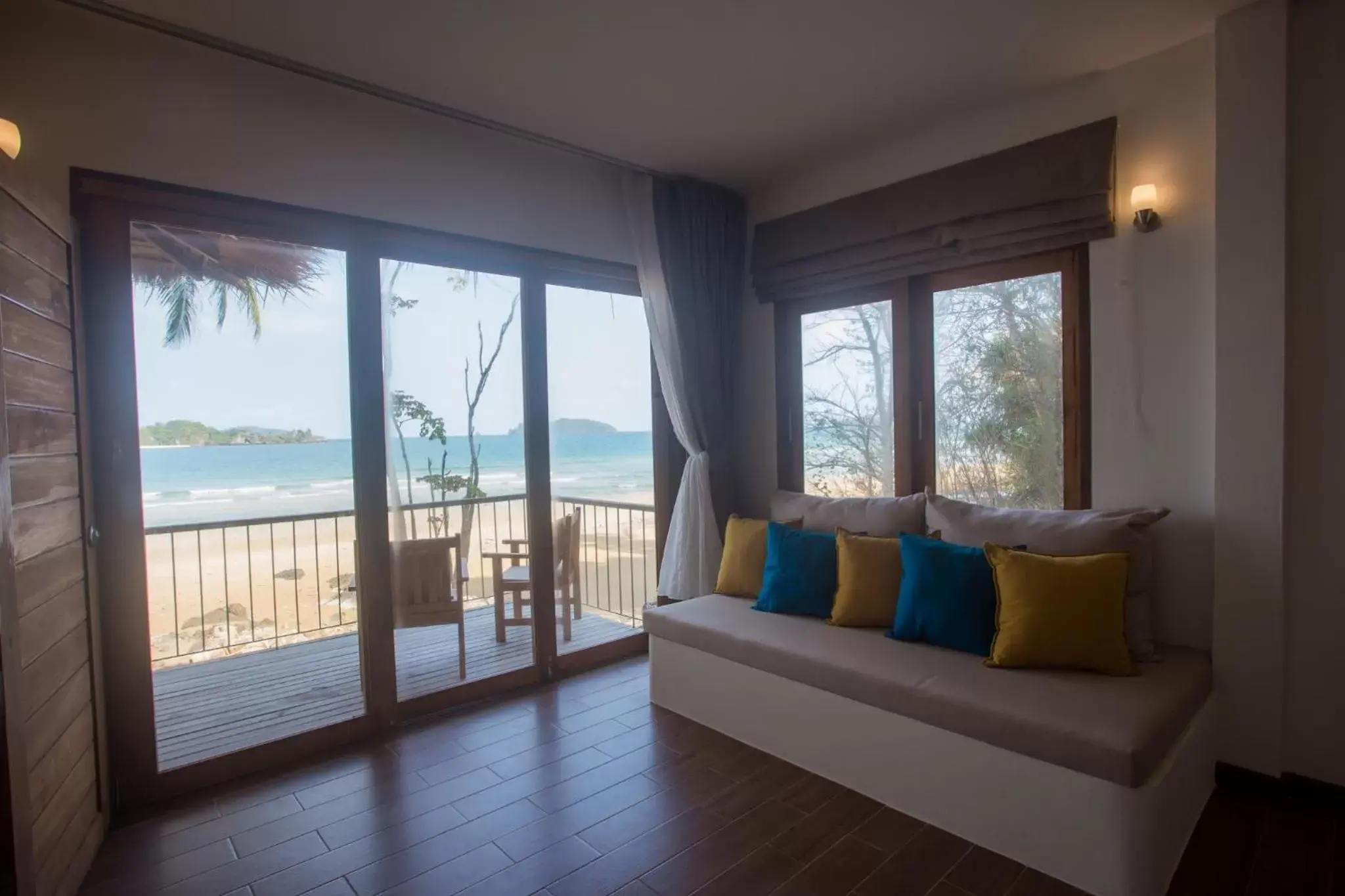 Seating Area in The Nest Private Beach Resort