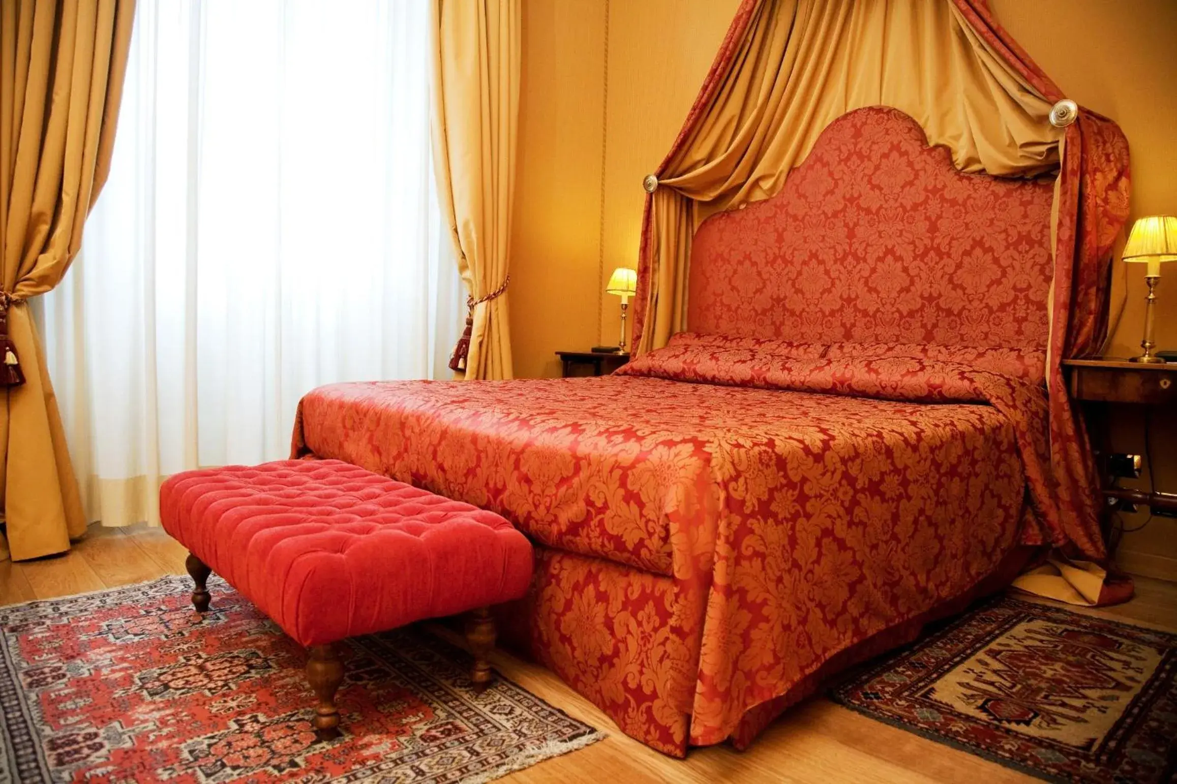 Bedroom, Bed in Hotel Palazzo Guiscardo