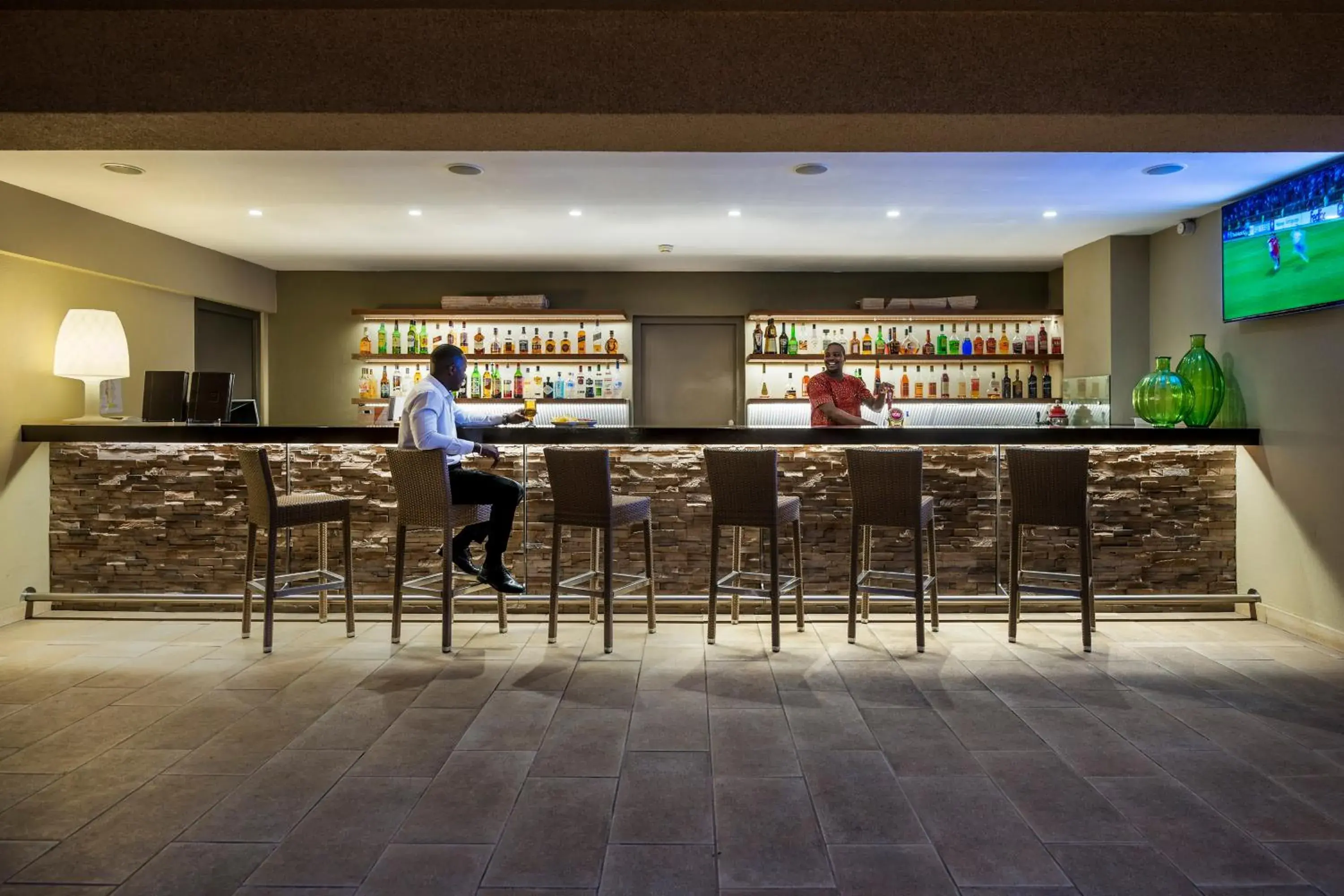 Lounge or bar in Hotel Alvalade