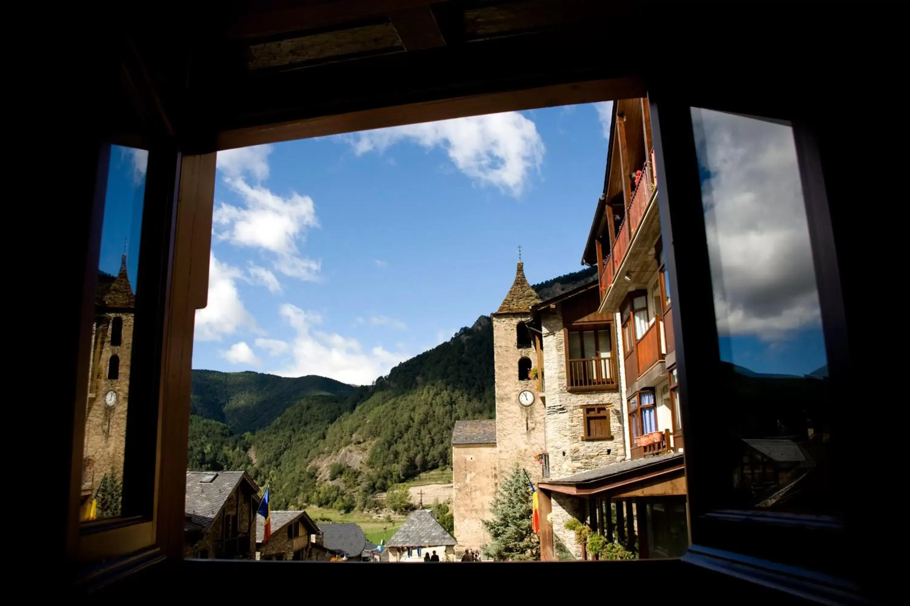 View (from property/room) in Hotel Santa Bàrbara De La Vall D'ordino