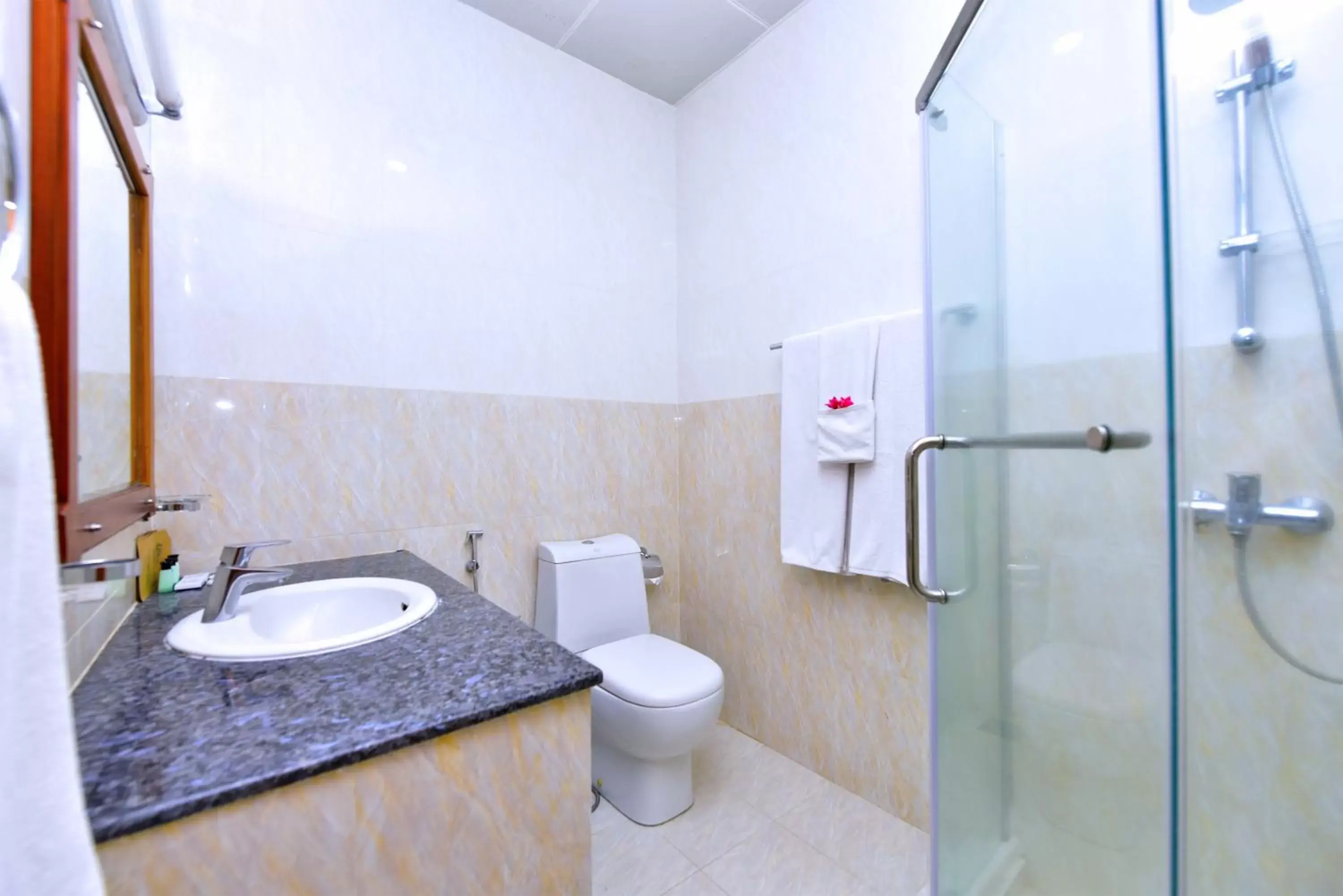 Bathroom in Hotel Sudu Araliya