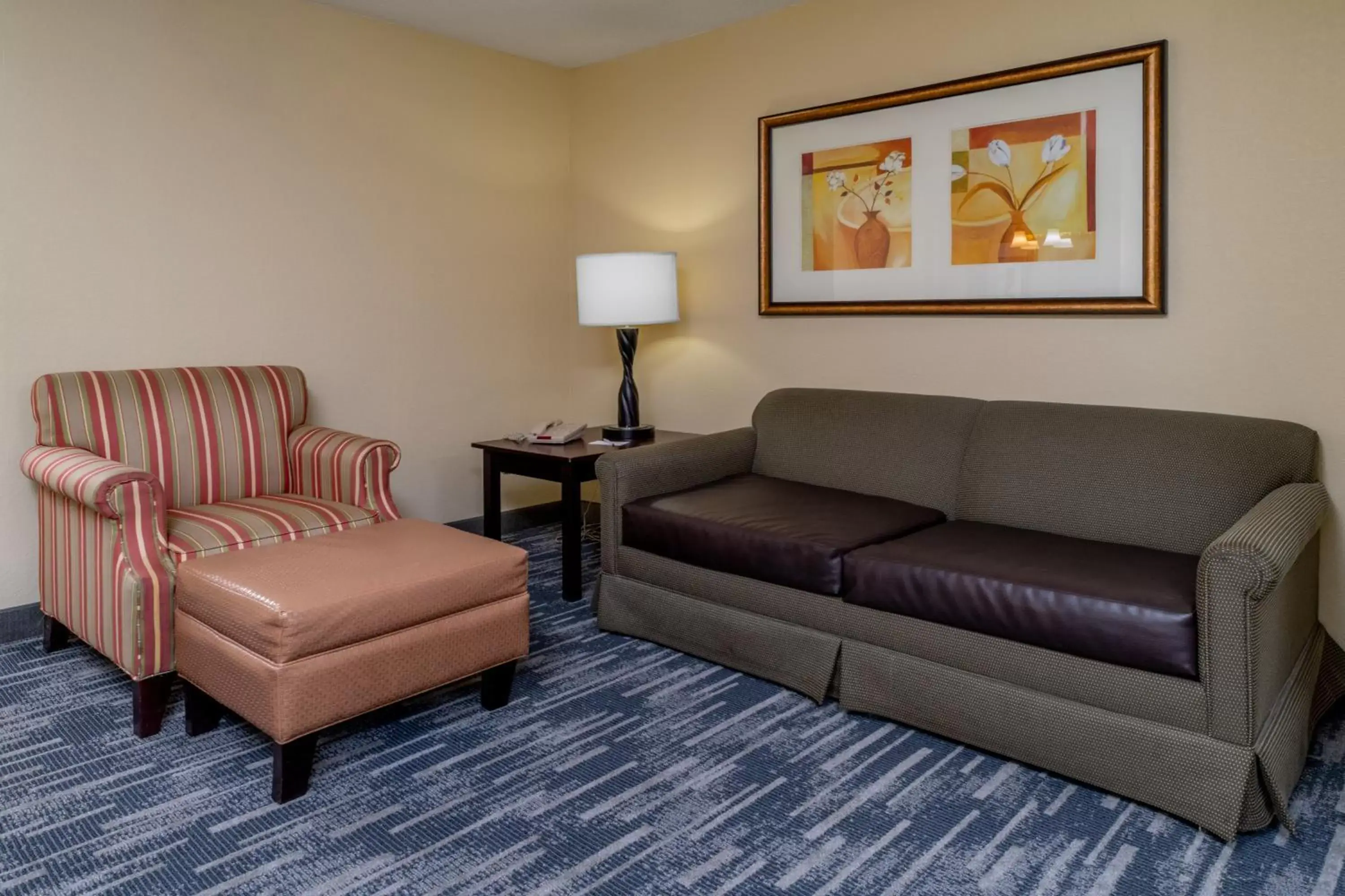 Communal lounge/ TV room, Seating Area in Country Inn & Suites by Radisson, Princeton, WV