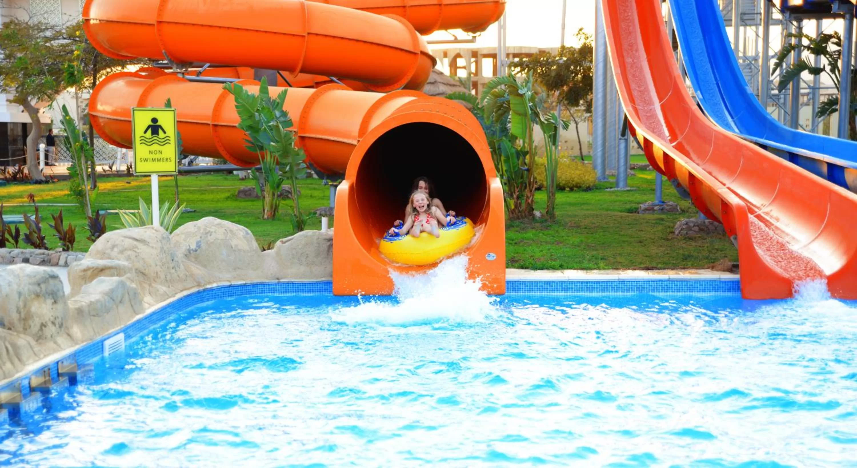 Aqua park in Pickalbatros Royal Moderna Sharm "Aqua Park"- All inclusive