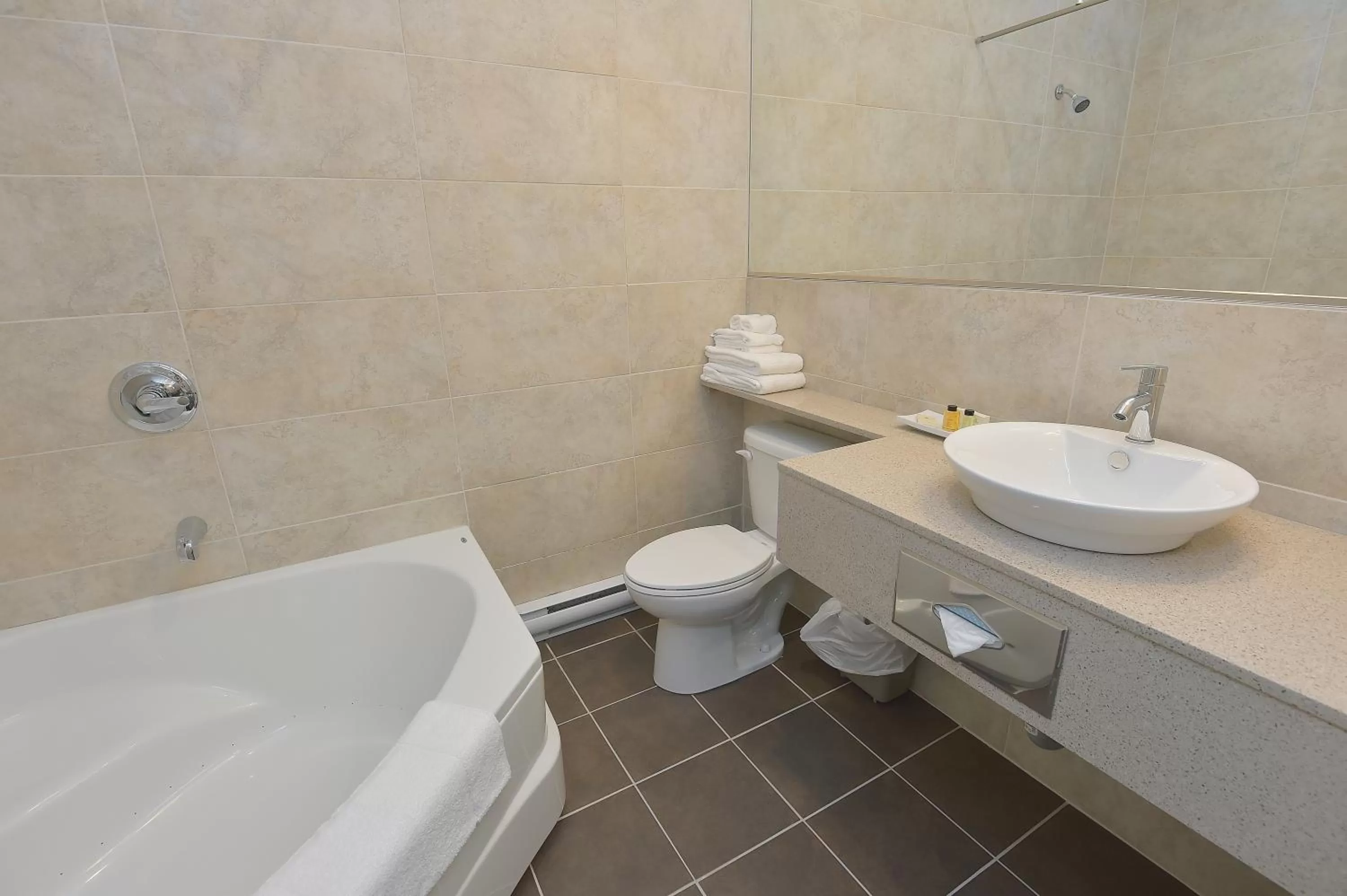 Bathroom in Hôtel et Pavillons Le Petit Manoir du Casino