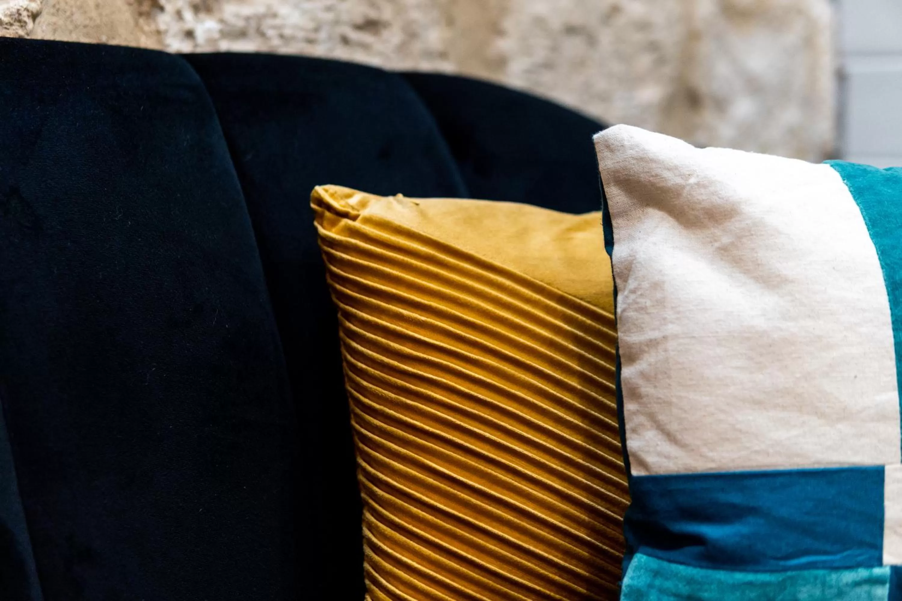 Decorative detail in Hotel Lilas Blanc