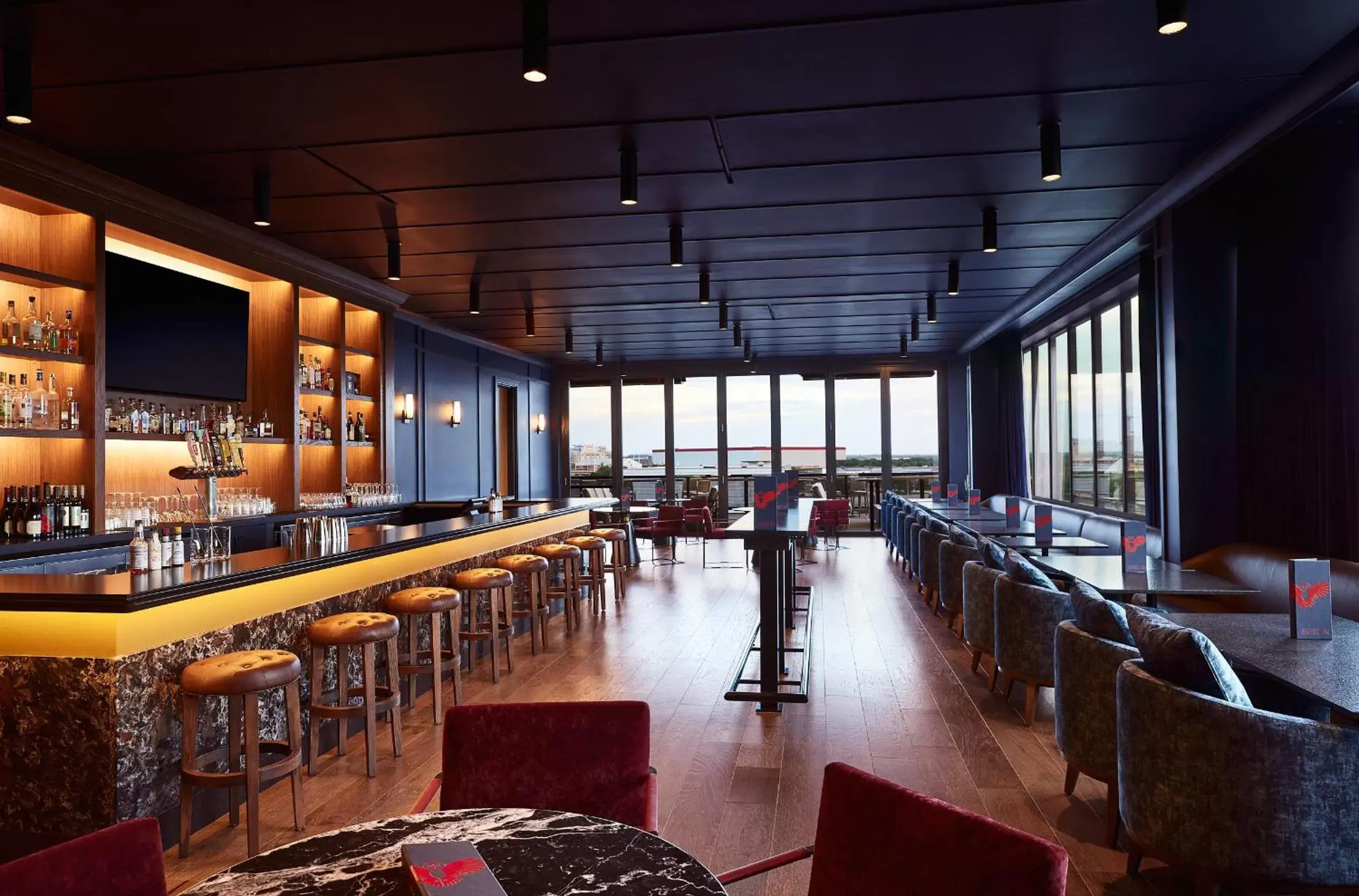 Dining area, Restaurant/Places to Eat in The Scarlet, Lincoln, a Tribute Portfolio Hotel