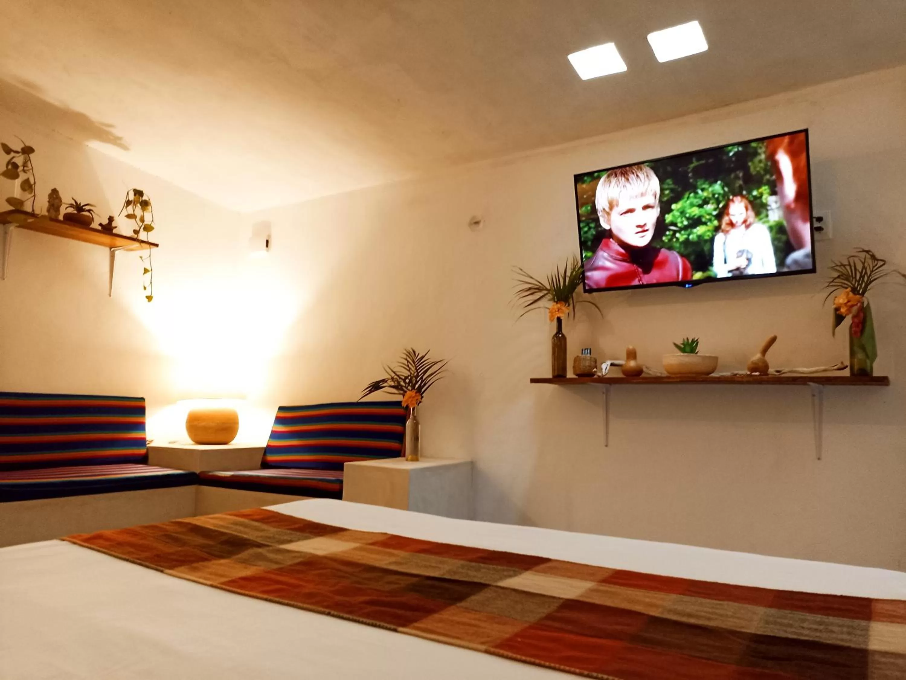 TV/Entertainment Center in Casa De Los Pájaros - B&B