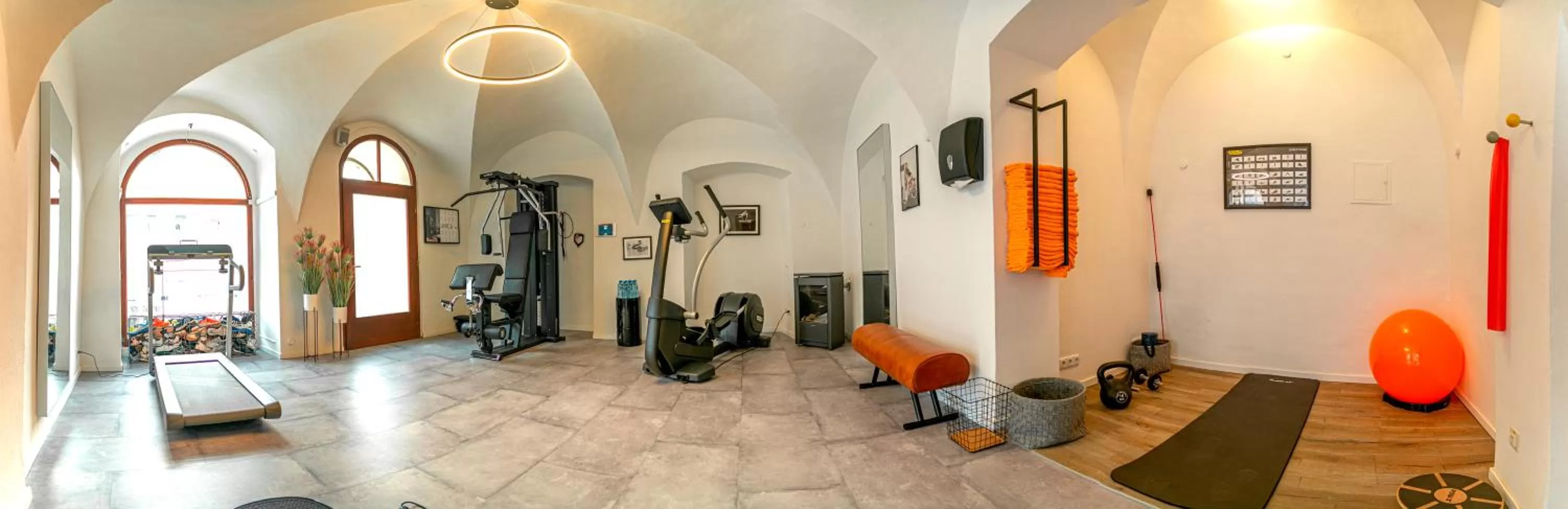 Fitness centre/facilities in Hotel Maxplatz