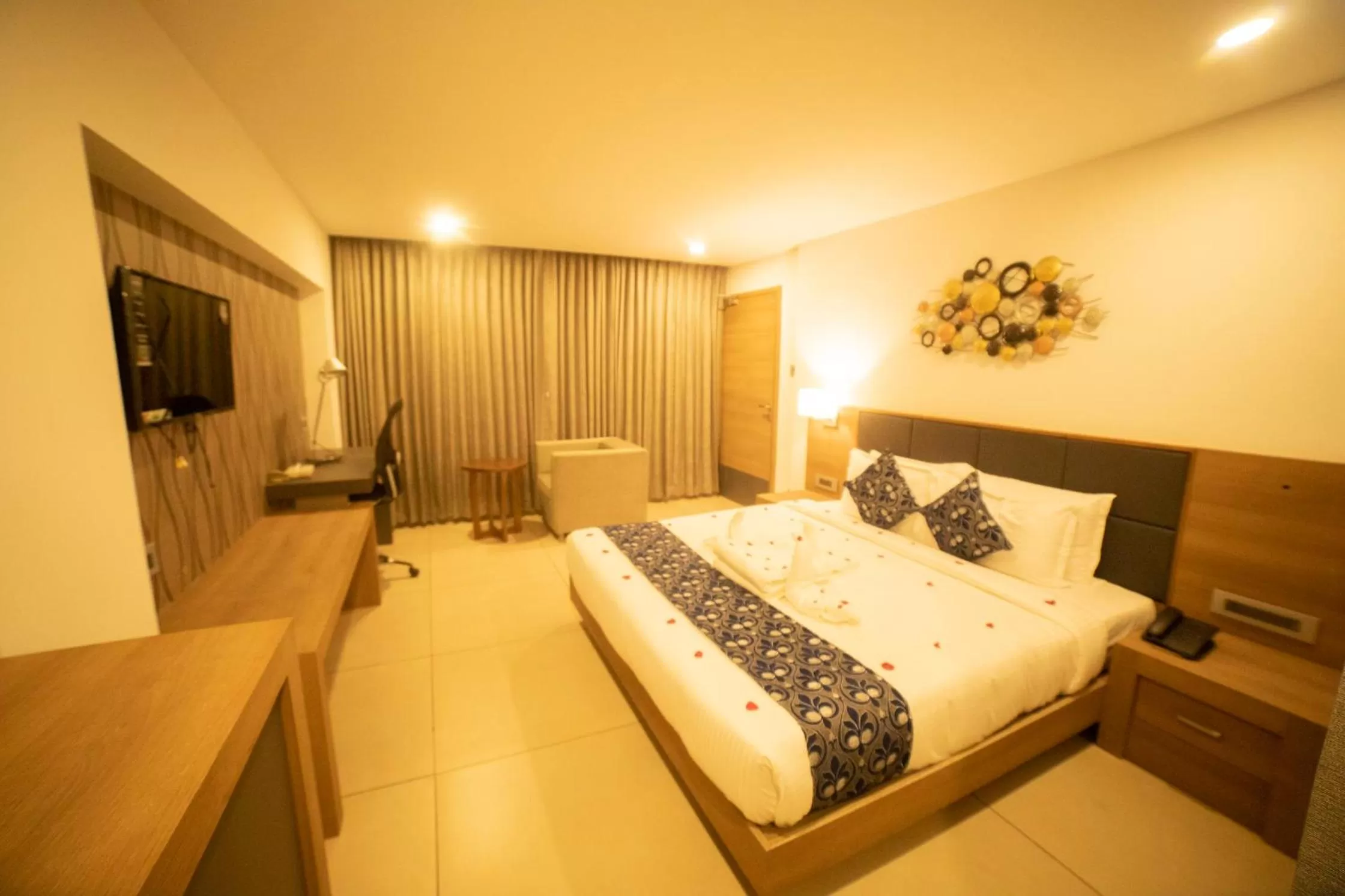 Bedroom, Bed in HOTEL SAVITHRI