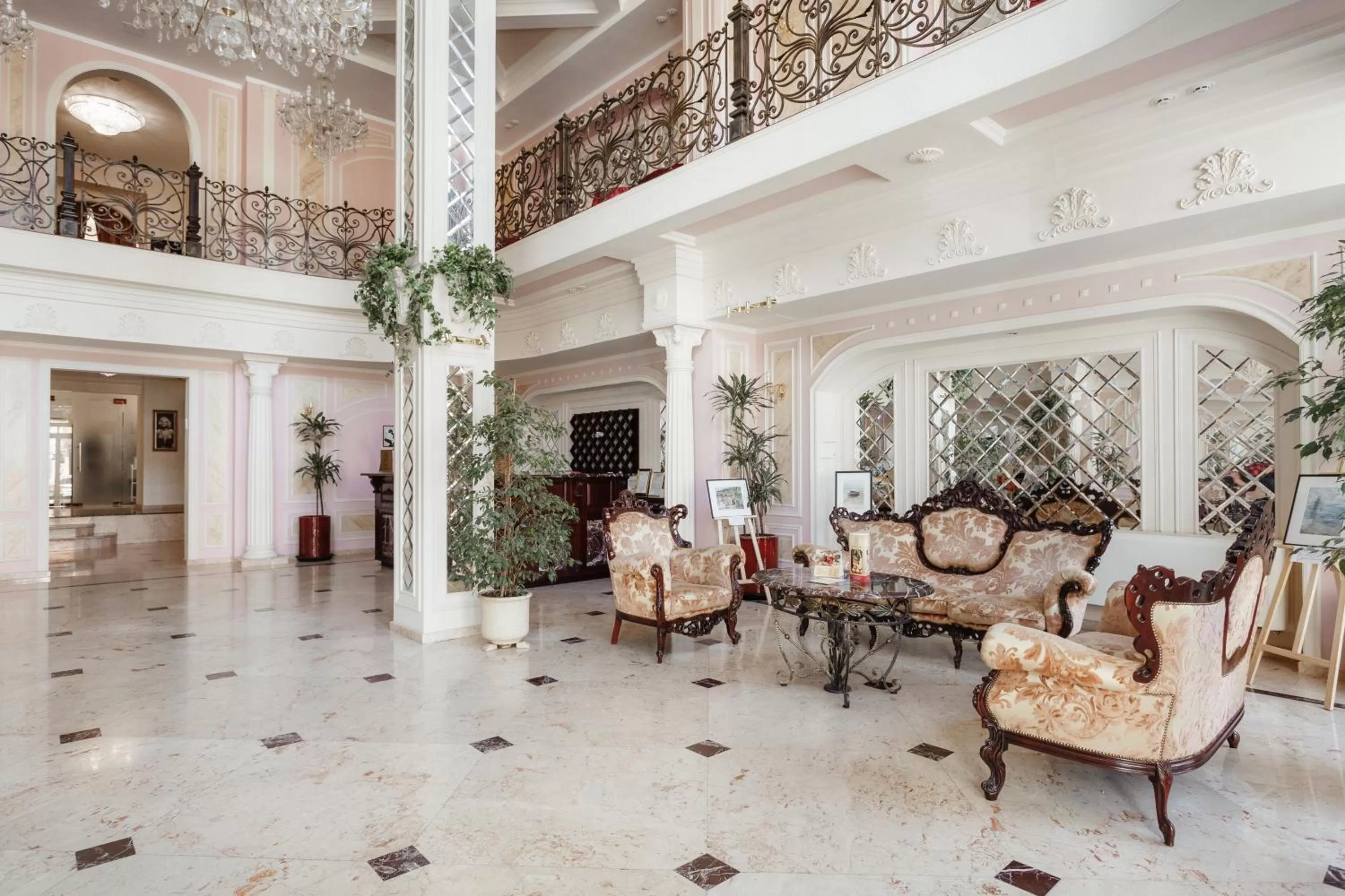 Decorative detail in Boutique Hotel California