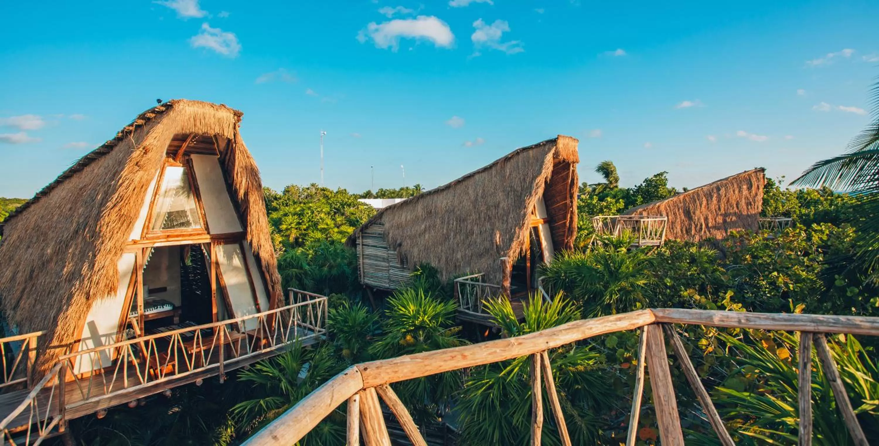 Natural landscape in Ikal Tulum Hotel