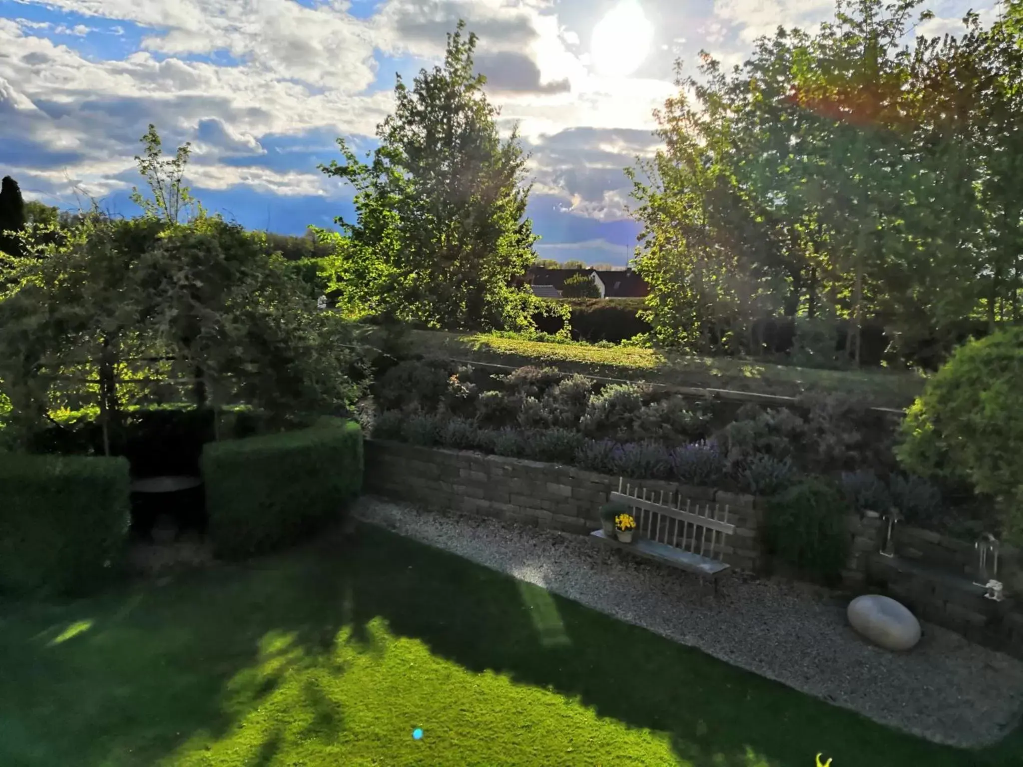 Garden in Ampervilla Hotel