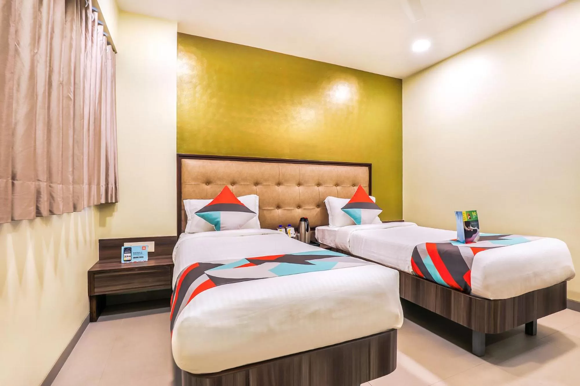 Bedroom, Bed in FabHotel Landmark Residency - Nr MIDC Turbhe